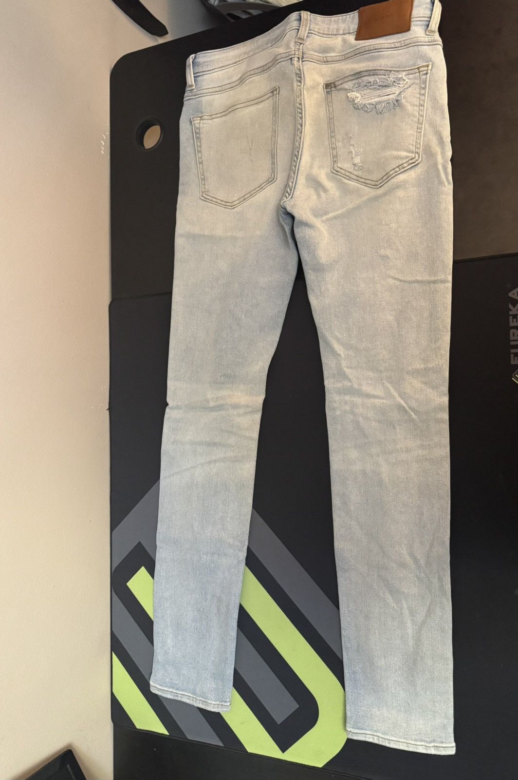 Other Men Blue Ripped Skinny Jeans Size US 29 - 10 Thumbnail