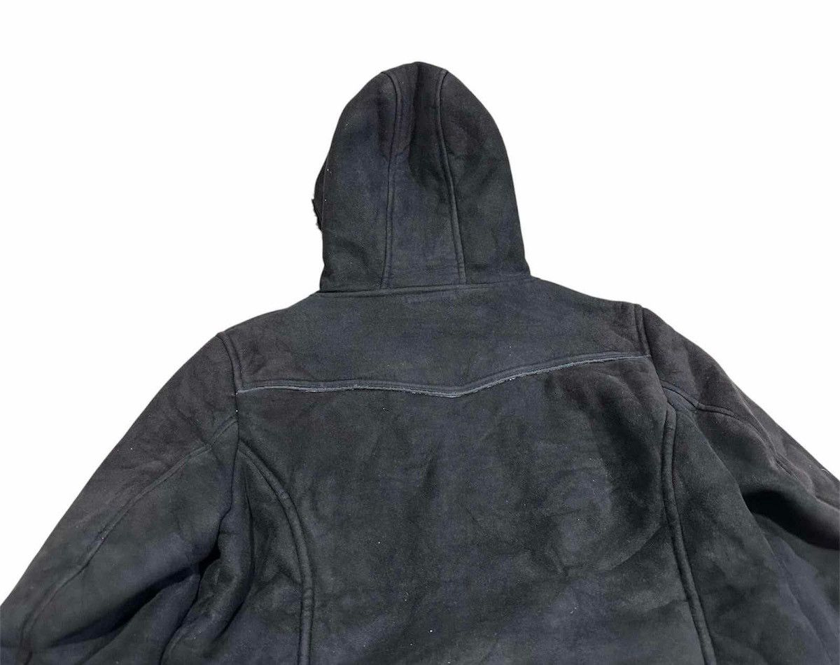 Hysteric Glamour 🔥Sick Y2K Wisdom Fur Hooded Suede Jacket Goth Punk Size US L / EU 52-54 / 3 - 15 Thumbnail