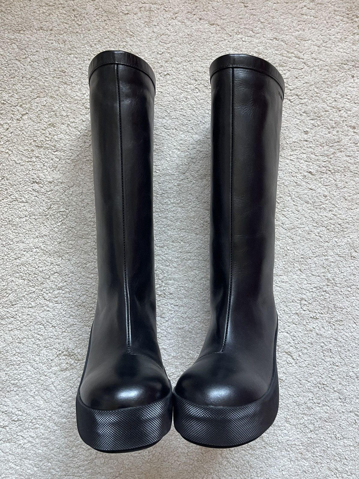 Raf Simons Black Heel Boots Size US 8 / EU 41 - 2 Thumbnail