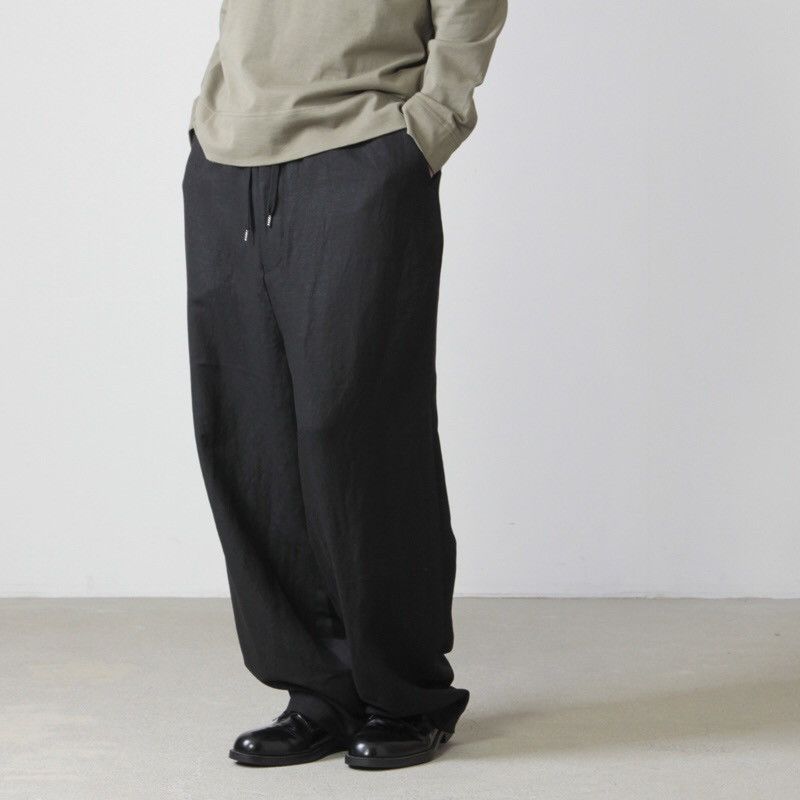 image of 21Aw Anei Isle Mil Pants in Faded Black, Men's (Size 33)