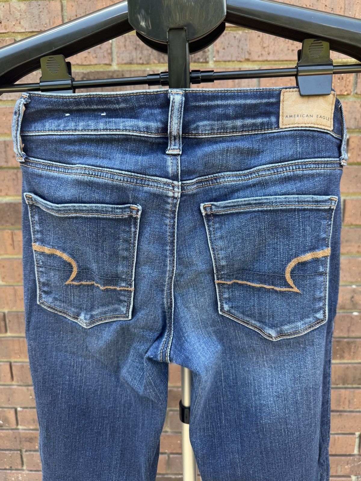 American Eagle Outfitters American Eagle Outfitters Skinny Denim Blue Jeans Size 2 Size 26" / US 2 / IT 38 - 6 Thumbnail
