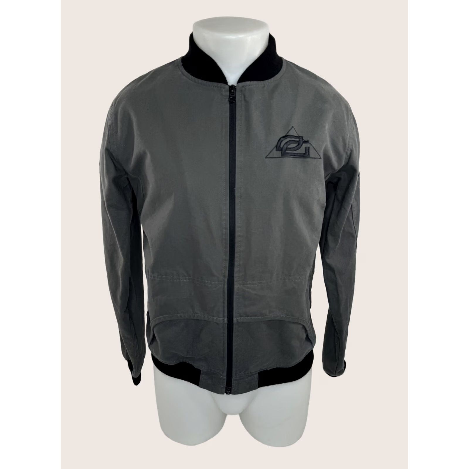 Endless ENDLESS AMMO Embroidered Mens Jacket S Adult Cotton Grayish Green Jacket Embroidered Endlessly Ammo Mens Jacket Size US S / EU 44-46 / 1 - 1 Thumbnail
