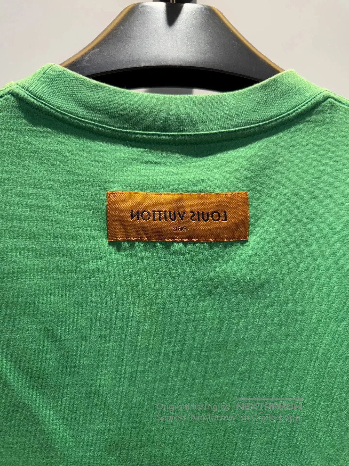 Louis Vuitton lv green embossed logo short sleeve t. Size US M / EU 48-50 / 2 - 6 Thumbnail