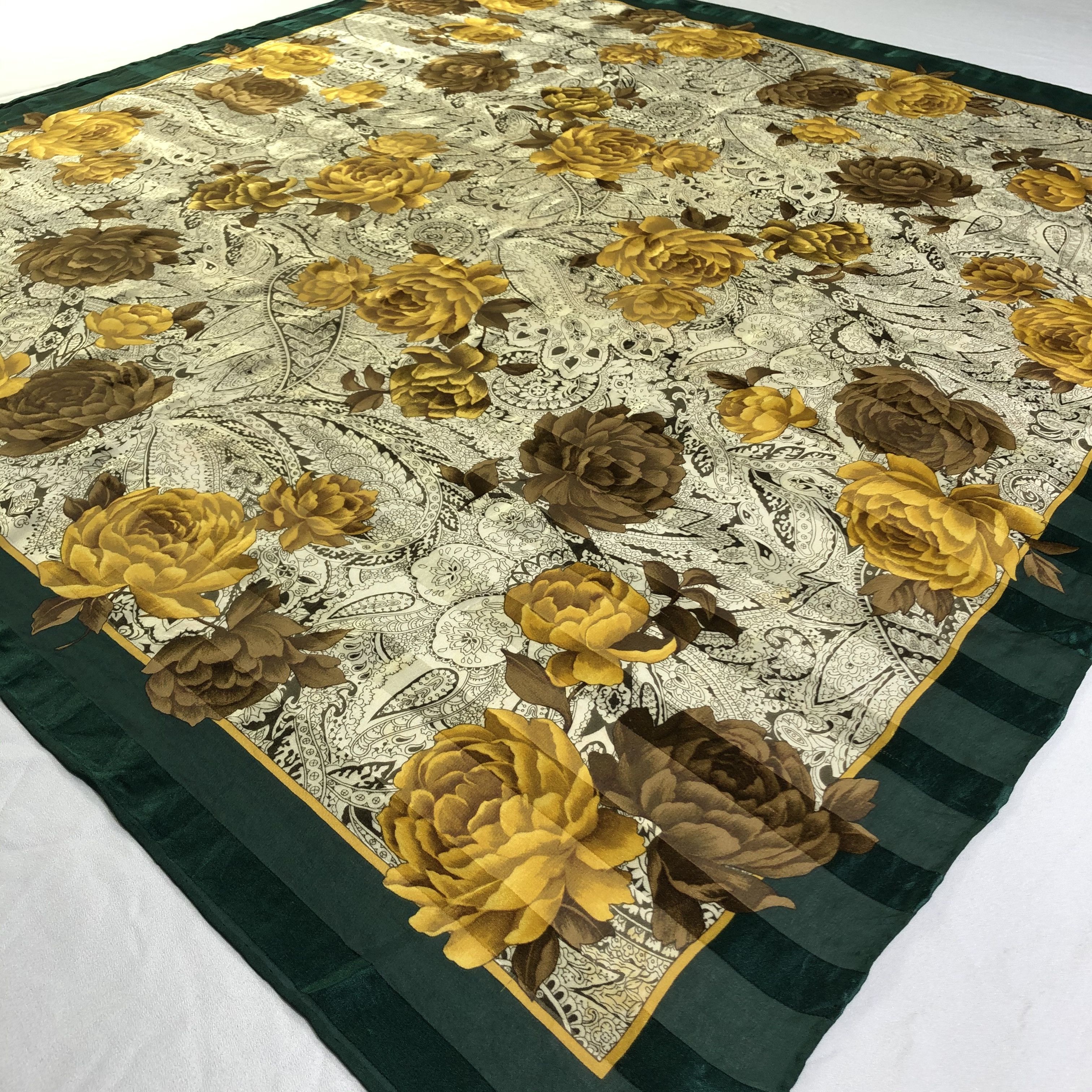 Vintage Vintage Silk Scarf Size ONE SIZE - 4 Thumbnail
