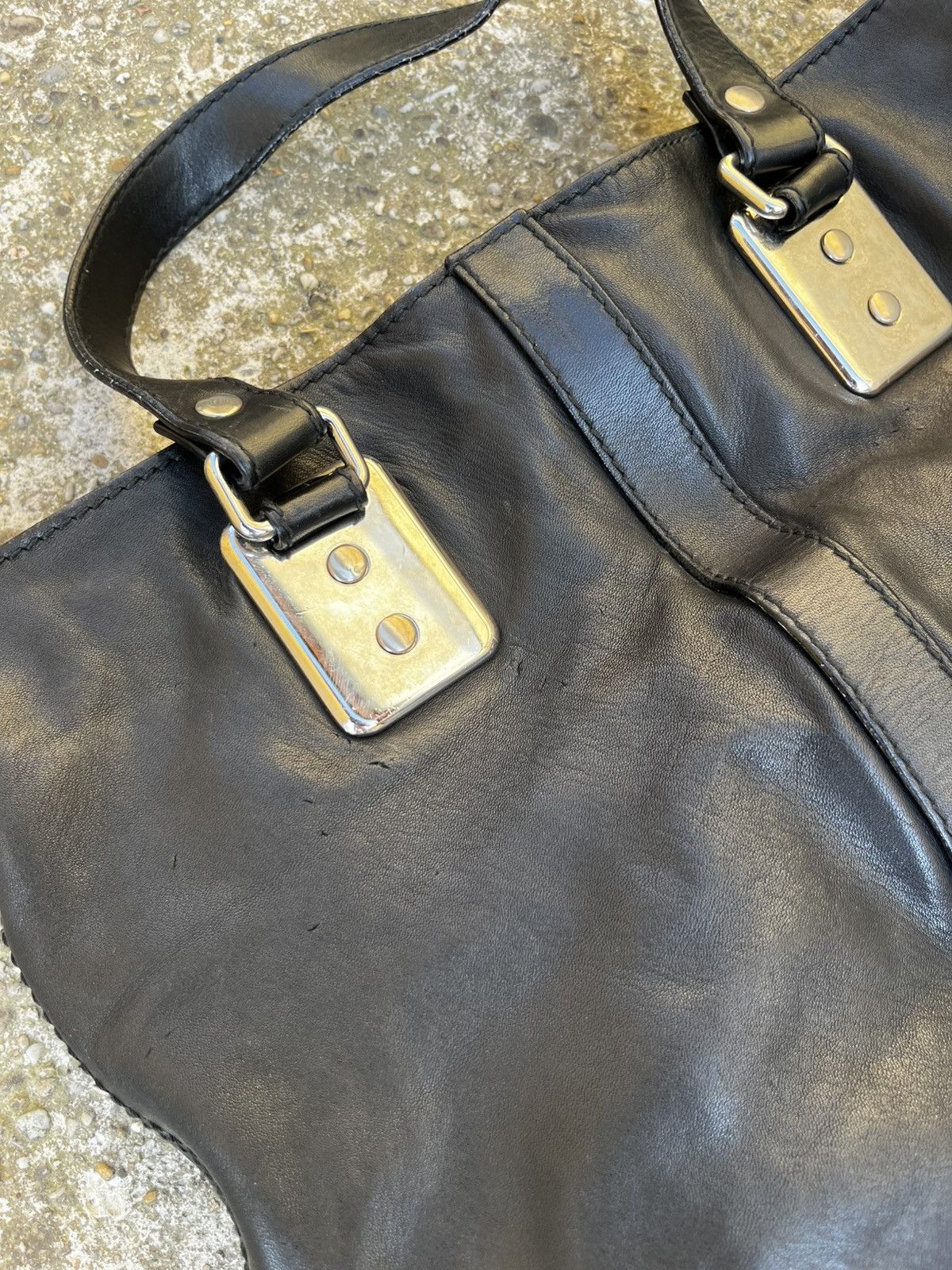 Dolce & Gabbana AW2003 Dolce Gabbana Vintage Bag Chains & Studded Strap Size ONE SIZE - 12 Thumbnail