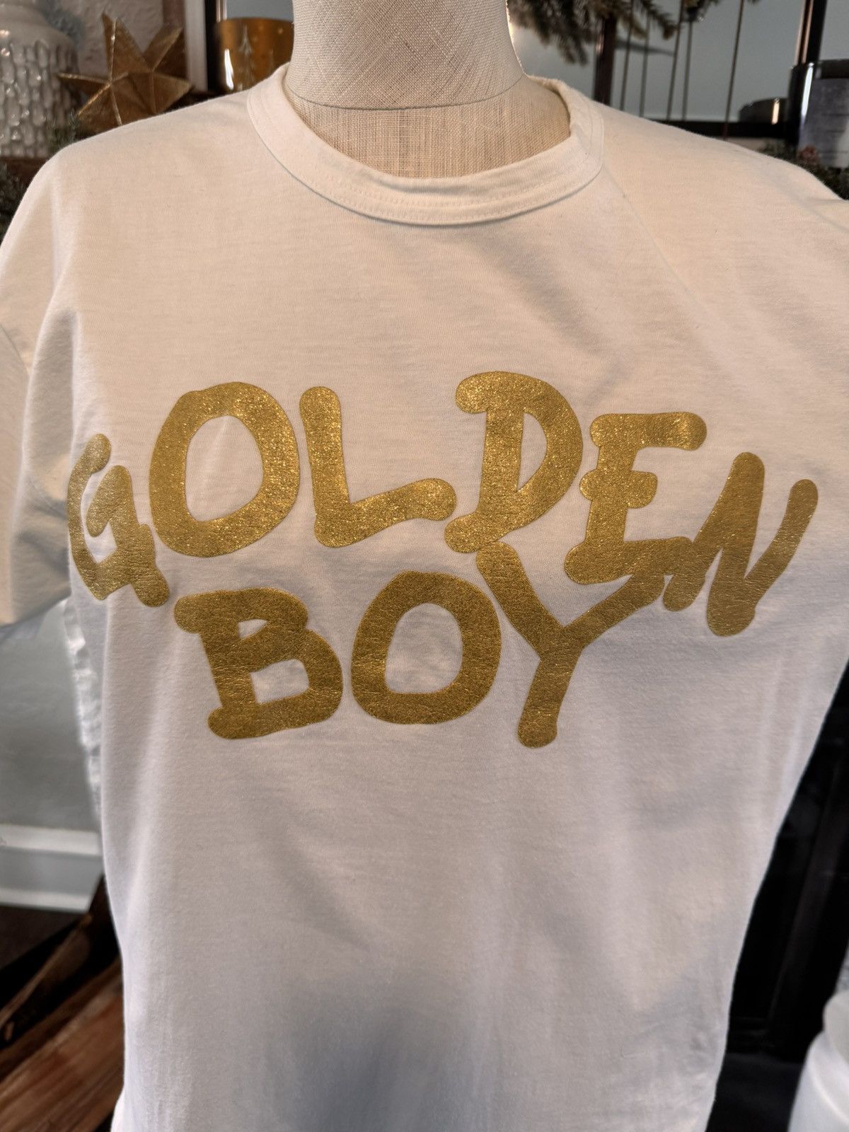 Comme des Garcons Homme Plus Comme des Garcons Homme Plus Golden Boy T-Shirt Size US M / EU 48-50 / 2 - 2 Thumbnail