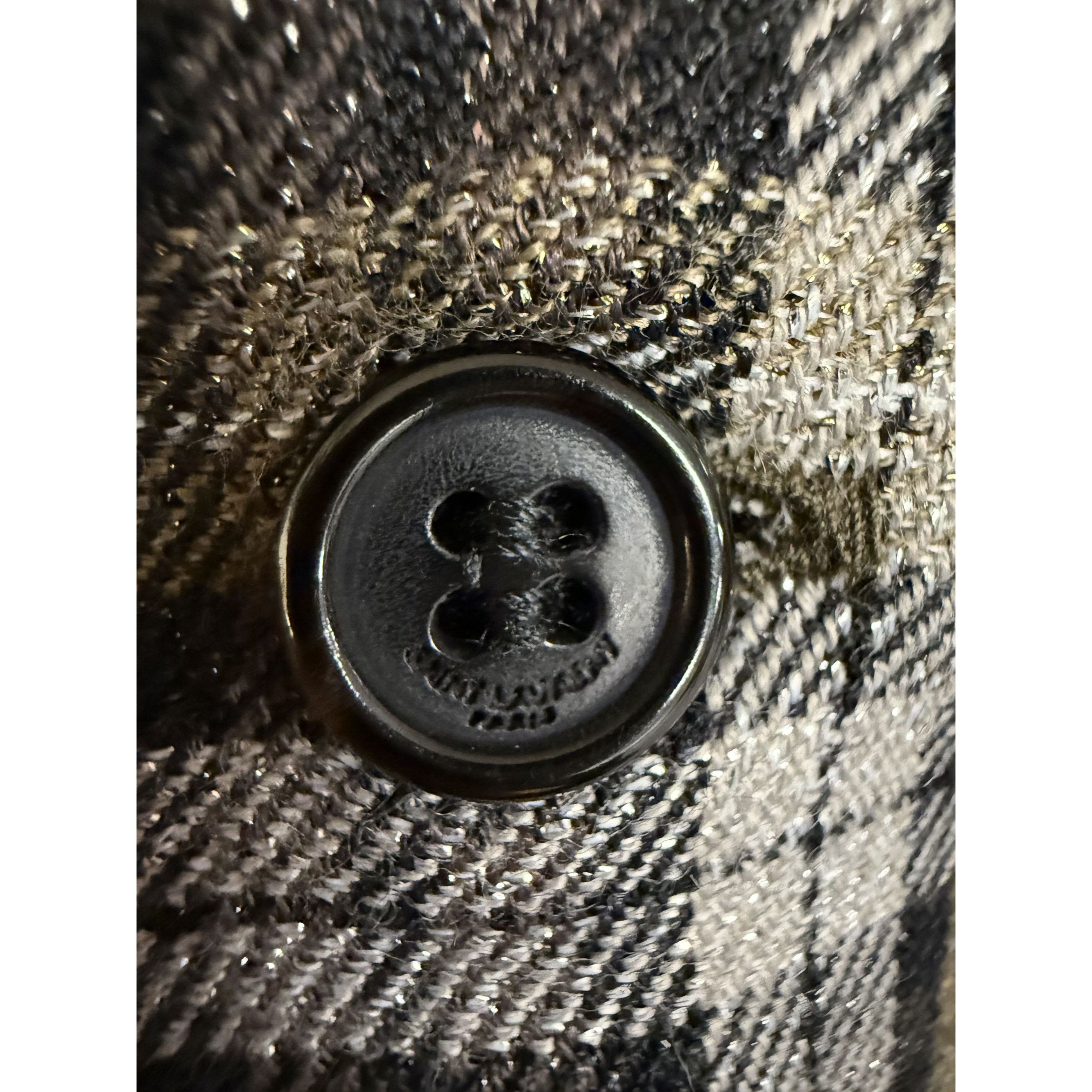 Saint Laurent Paris Saint Laurent Paris Mens Plaid Button-Up Shirt S Made In Jap Size S / US 4 / IT 40 - 10 Thumbnail