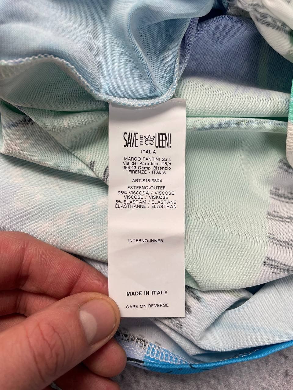 Designer Save the queen ladies blouse Size L / US 10 / IT 46 - 7 Thumbnail