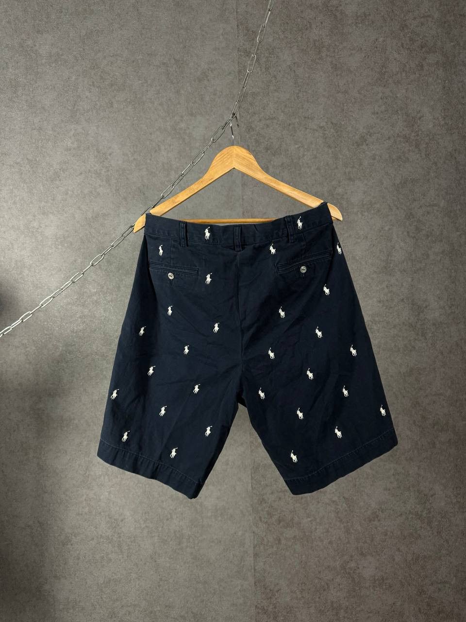 Polo Ralph Lauren Polo Ralph Lauren designer monogram shorts Size US 34 / EU 50 - 6 Thumbnail