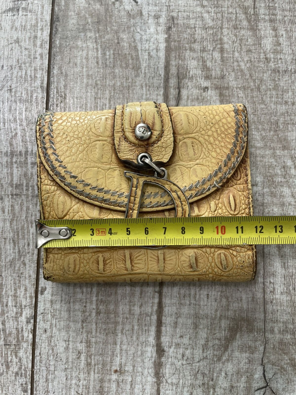 Dior Christian Dior Vintage Wallet Leather Size ONE SIZE - 24 Thumbnail