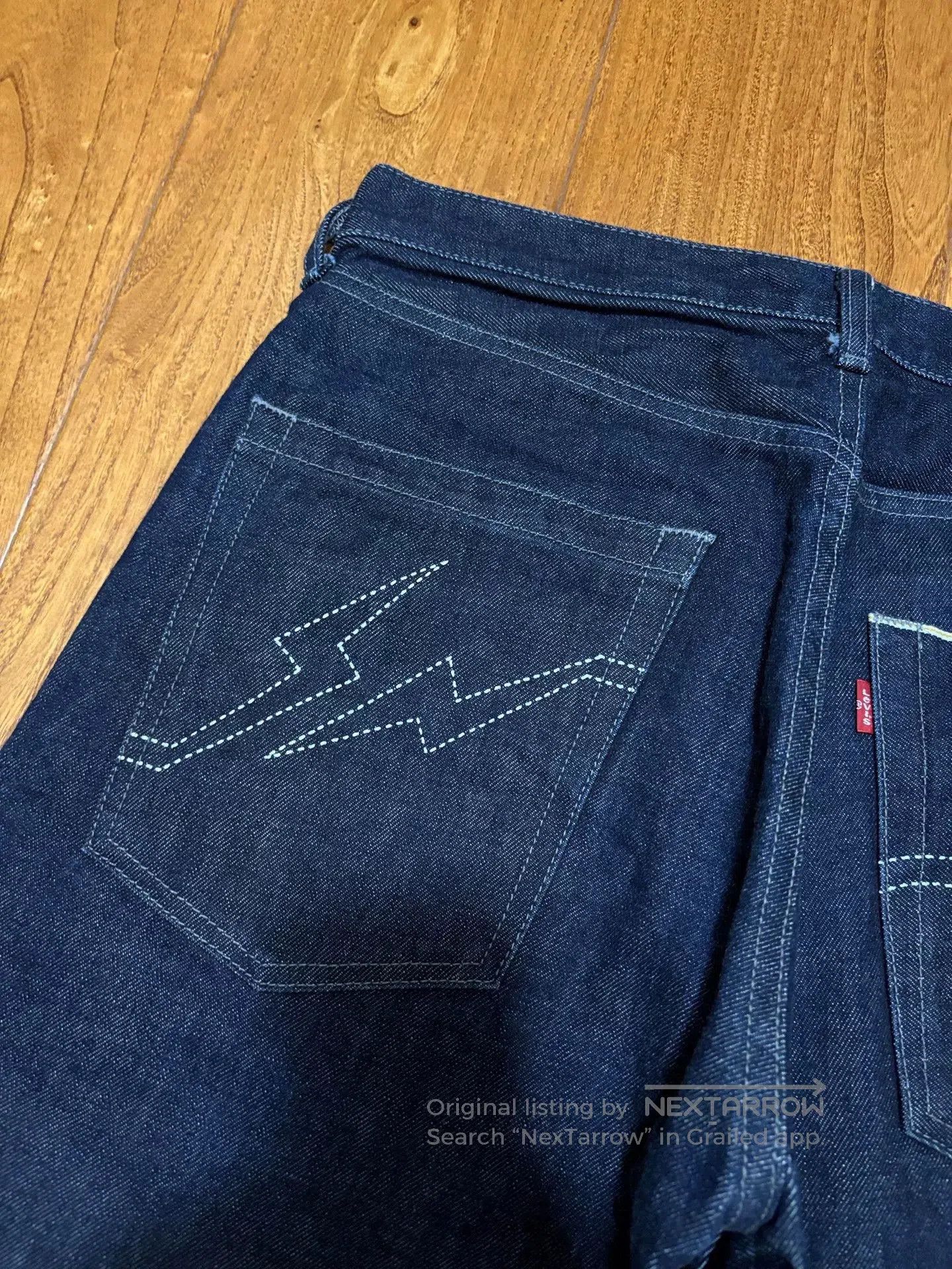 Levi's Levi's Fenom White Line Raw Denim Jeans. Size US 26 / EU 42 - 4 Thumbnail