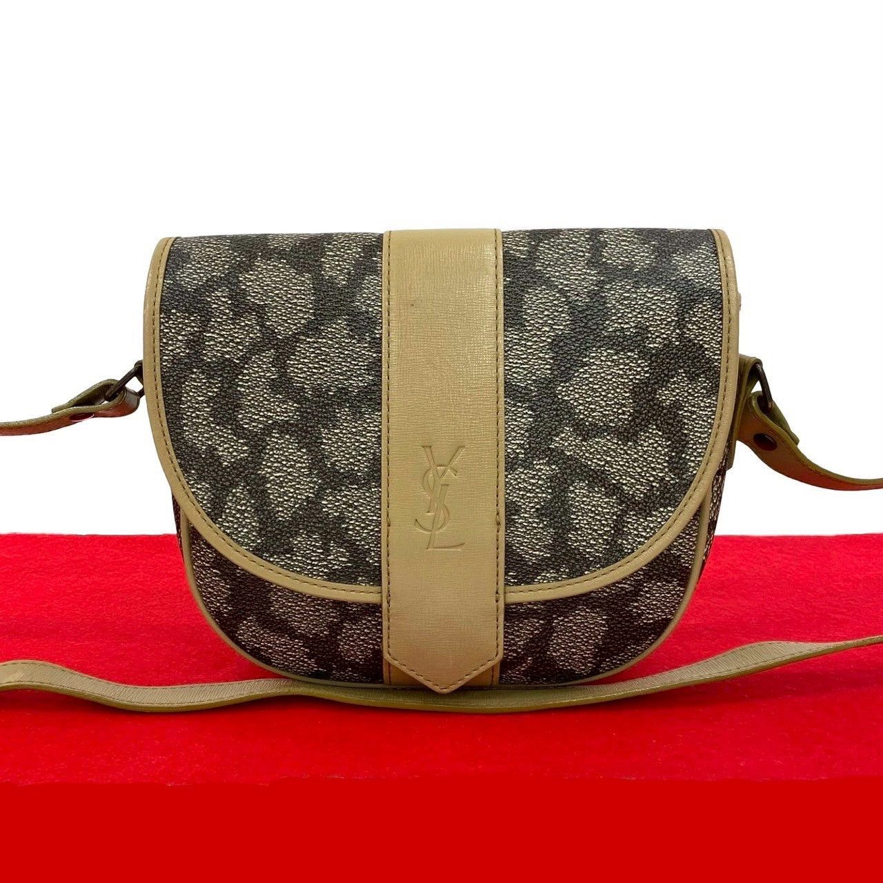 Yves Saint Laurent Yves Saint Laurent Shoulder Bag Brown Leather Size ONE SIZE - 1 Thumbnail