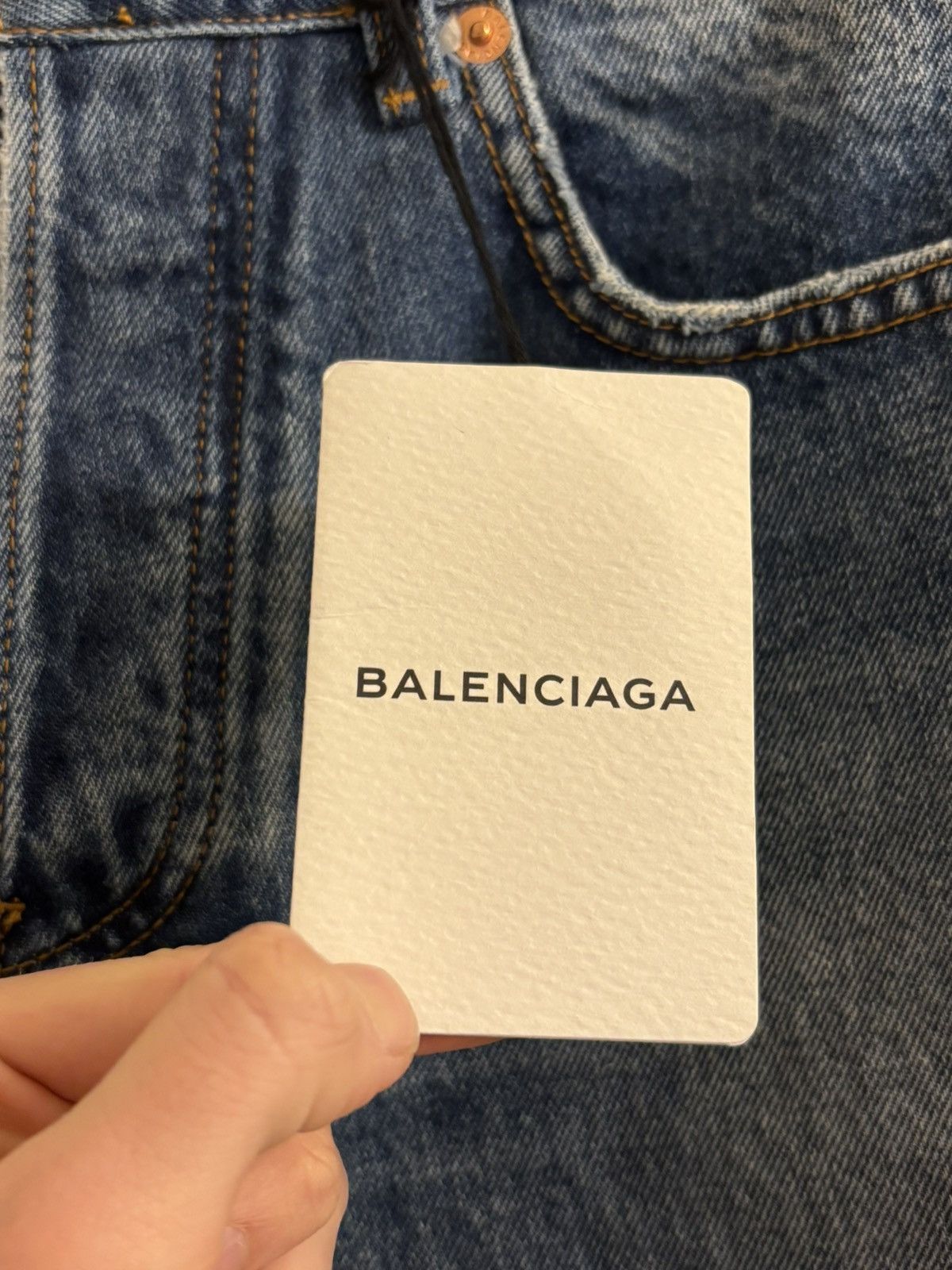 Balenciaga Balenciaga Knife cut denim Size US 28 / EU 44 - 6 Thumbnail