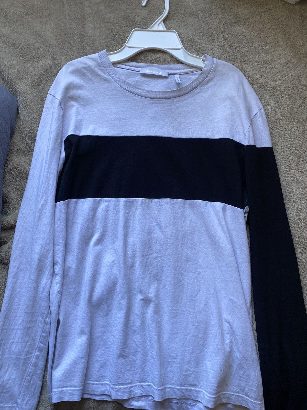 Helmut Lang RARE* Helmut lang aw18 color block long sleeve Size US L / EU 52-54 / 3 - 1 Thumbnail