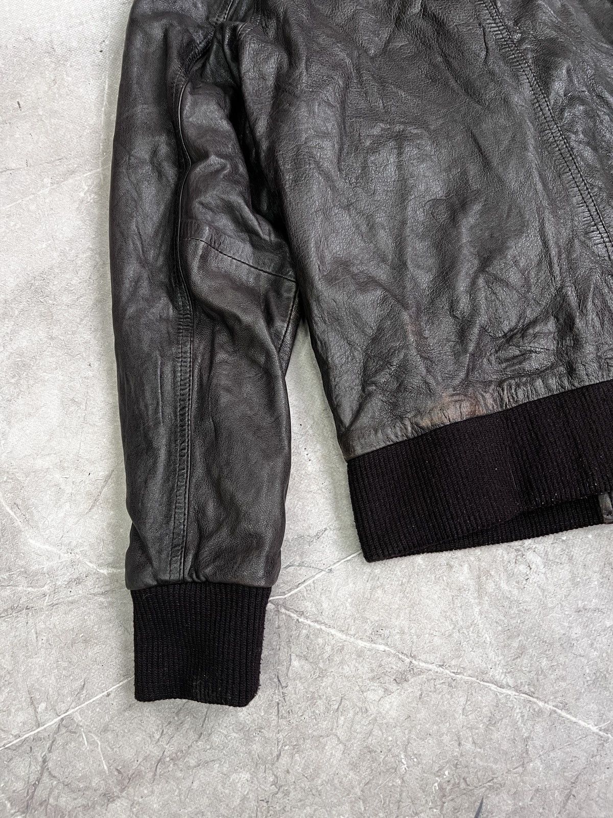 14th Addiction Diesel Leather Jakcet Black Vintage 14th addiction style y2k Size US M / EU 48-50 / 2 - 9 Thumbnail