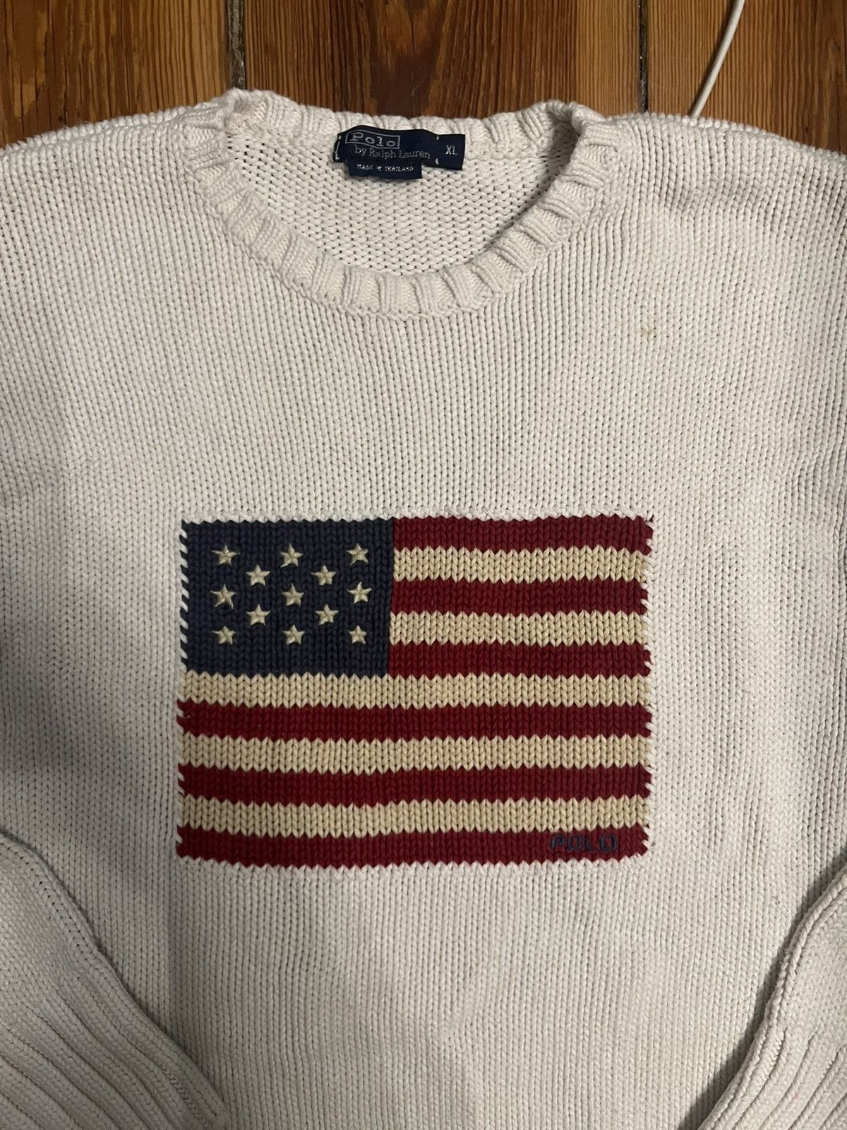 Ralph Lauren × Vintage RARE sweater vintage Ralph Lauren polo 90s Size US L / EU 52-54 / 3 - 3 Thumbnail