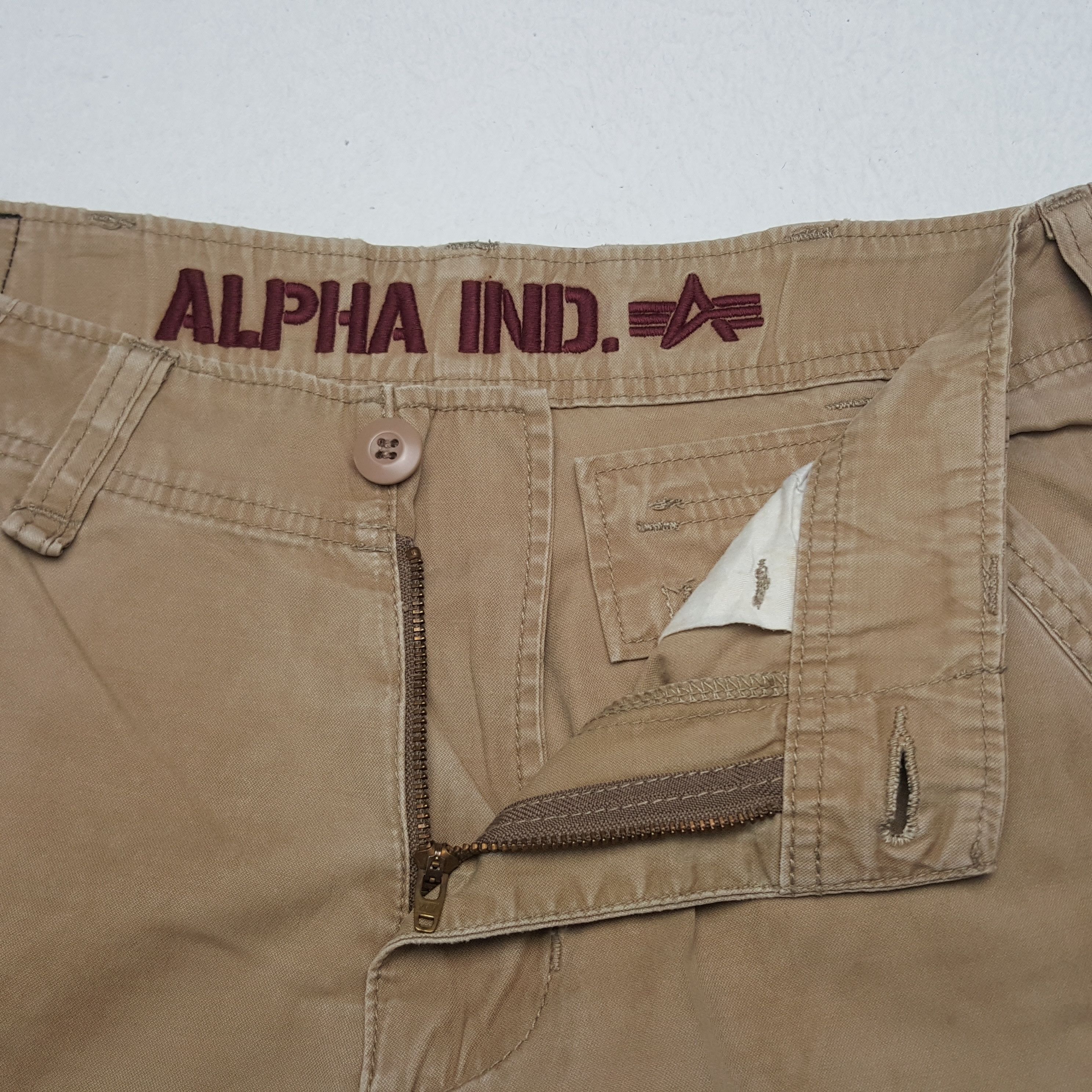 Alpha Industries × Vintage Vintage Alpha Industries Military Cargo Pants Size US 31 - 12 Thumbnail