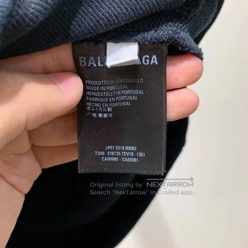 Balenciaga Balenciaga BB Logo Print Hoodie. Size US XS / EU 42 / 0 - 4 Thumbnail
