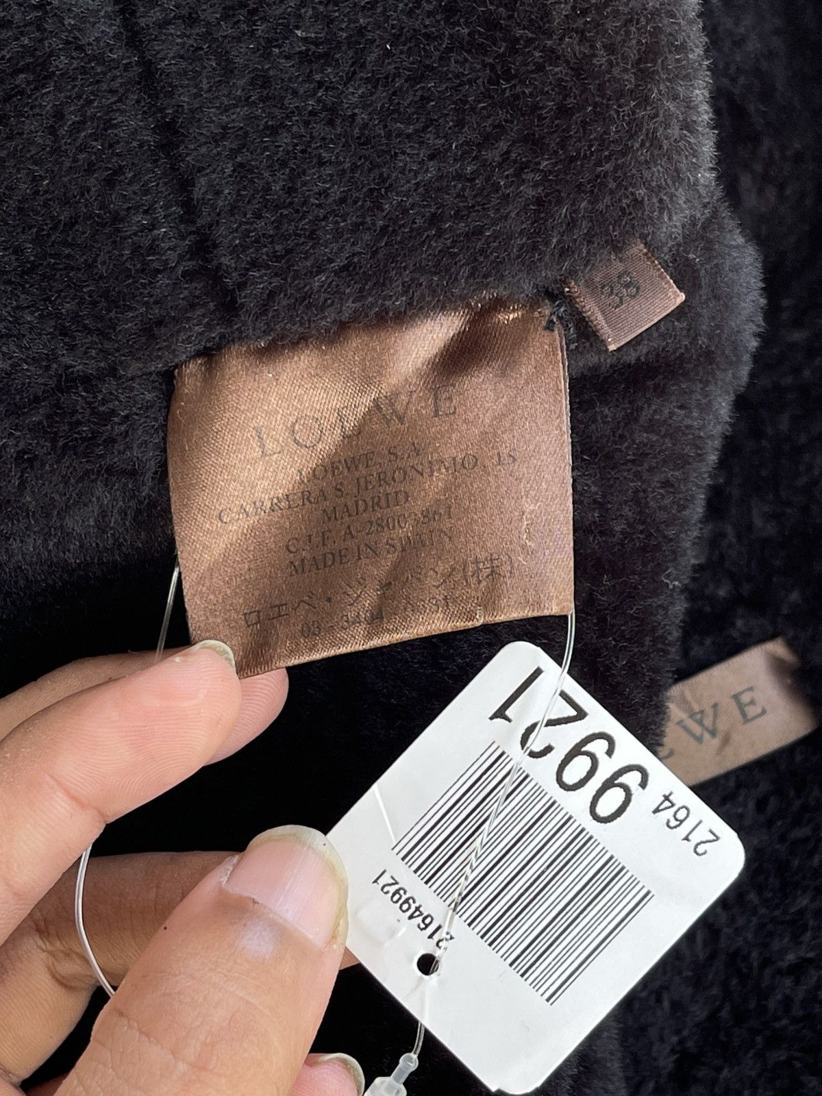Loewe 🔥RARE🔥 LOEWE LAMBSKIN SHERLING LEATHER JACKET Size US S / EU 44-46 / 1 - 23 Thumbnail