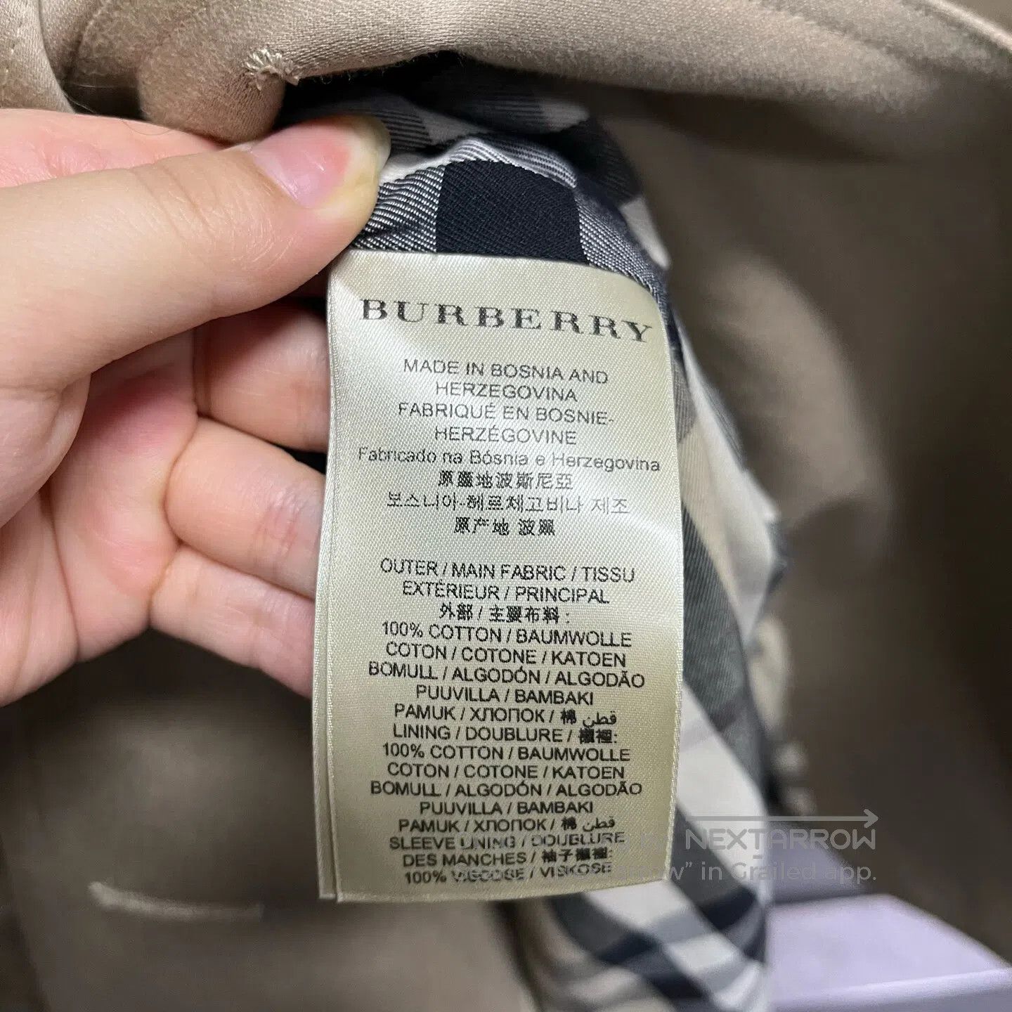 Burberry Burberry size 6 Chelsea-style medium-length buttoned trench Size 3XL / US 20-22 - 6 Thumbnail
