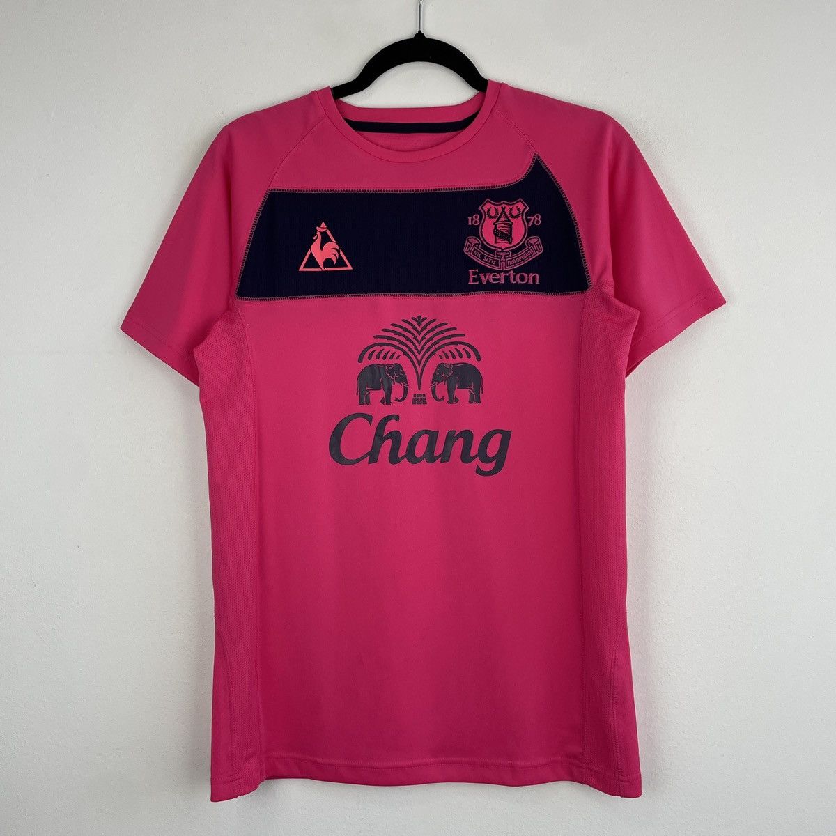 Le Coq Sportif Everton Sylvain Distin Away Men’s Jersey Shirt 2010/2011 Size US S / EU 44-46 / 1 - 2 Thumbnail