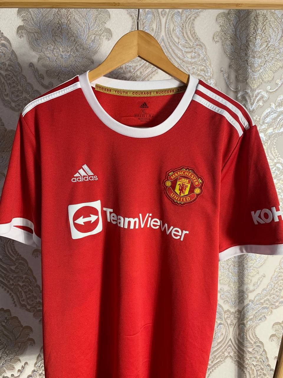 Adidas Vintage Adidas FC Manchester United England Soccer Jersey Size US XL / EU 56 / 4 - 2 Thumbnail