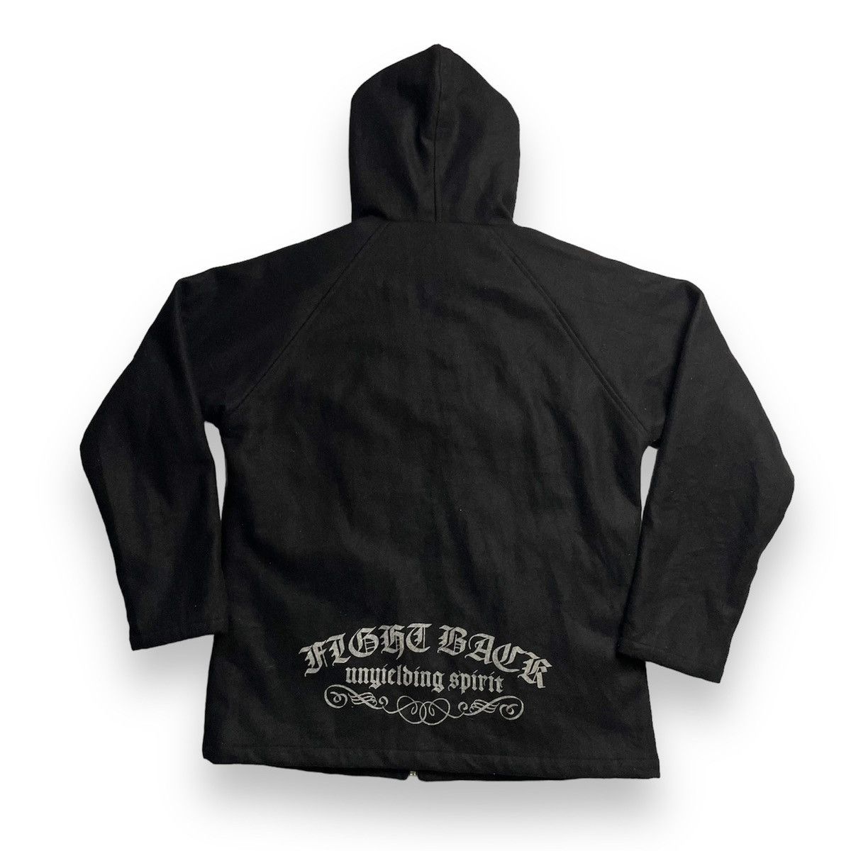 Sex Pot ReVeNGe 🇯🇵 SEX POT REVENGE PUNK GOTHIC WOOL FULL ZIP JACKET Size US M / EU 48-50 / 2 - 2 Thumbnail
