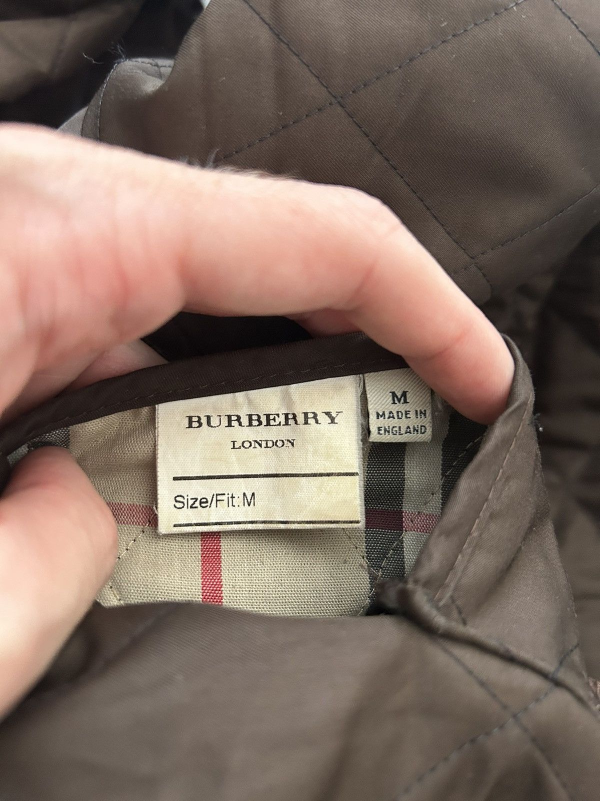 Burberry Women's BURBERRY London Quilted Jacket Blazer Nova Check Size M / US 6-8 / IT 42-44 - 8 Thumbnail