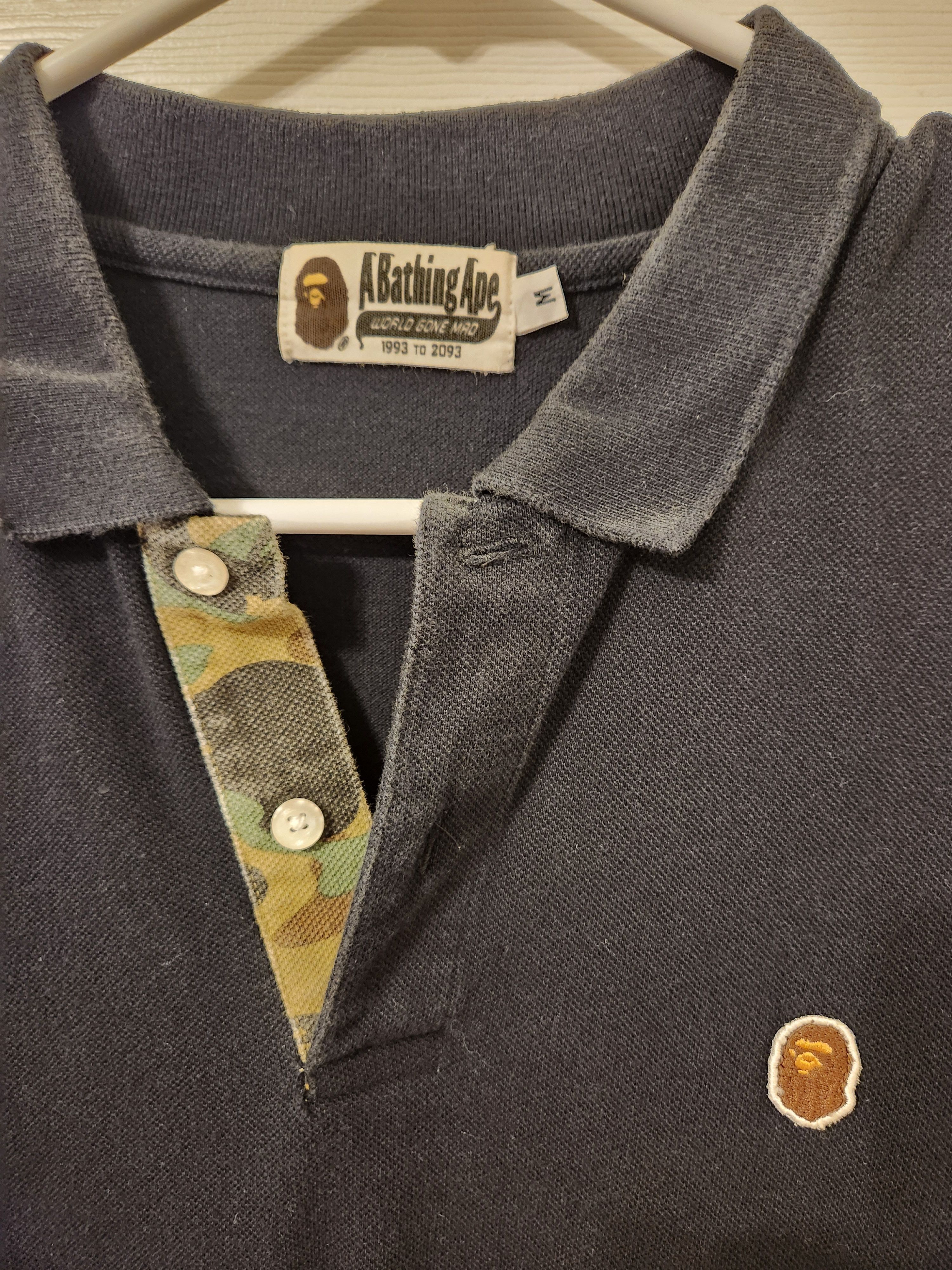 Bape Black/Camo polo Size US M / EU 48-50 / 2 - 3 Thumbnail