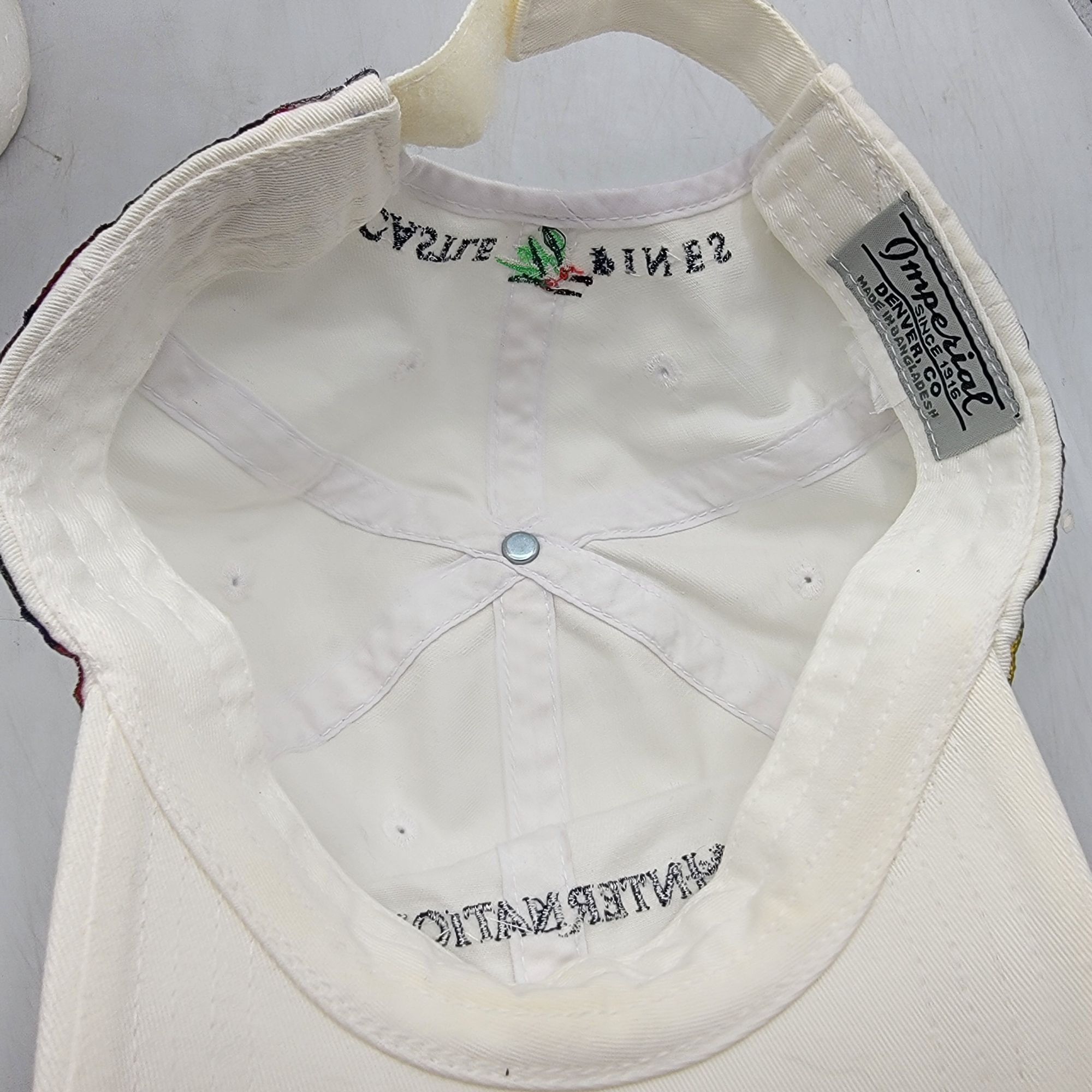 Imperial Castle Pines International Flags White Baseball Hat Cap Outd Size ONE SIZE - 7 Thumbnail