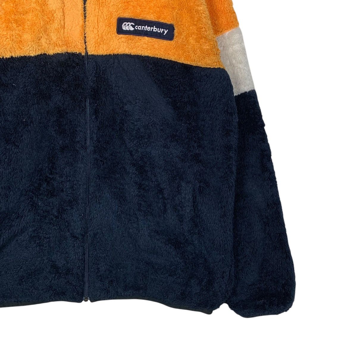 Canterbury of New Zealand CANTERBURY Colorblock Zipper Fleece Jacket #2036-C88 Size US L / EU 52-54 / 3 - 4 Thumbnail