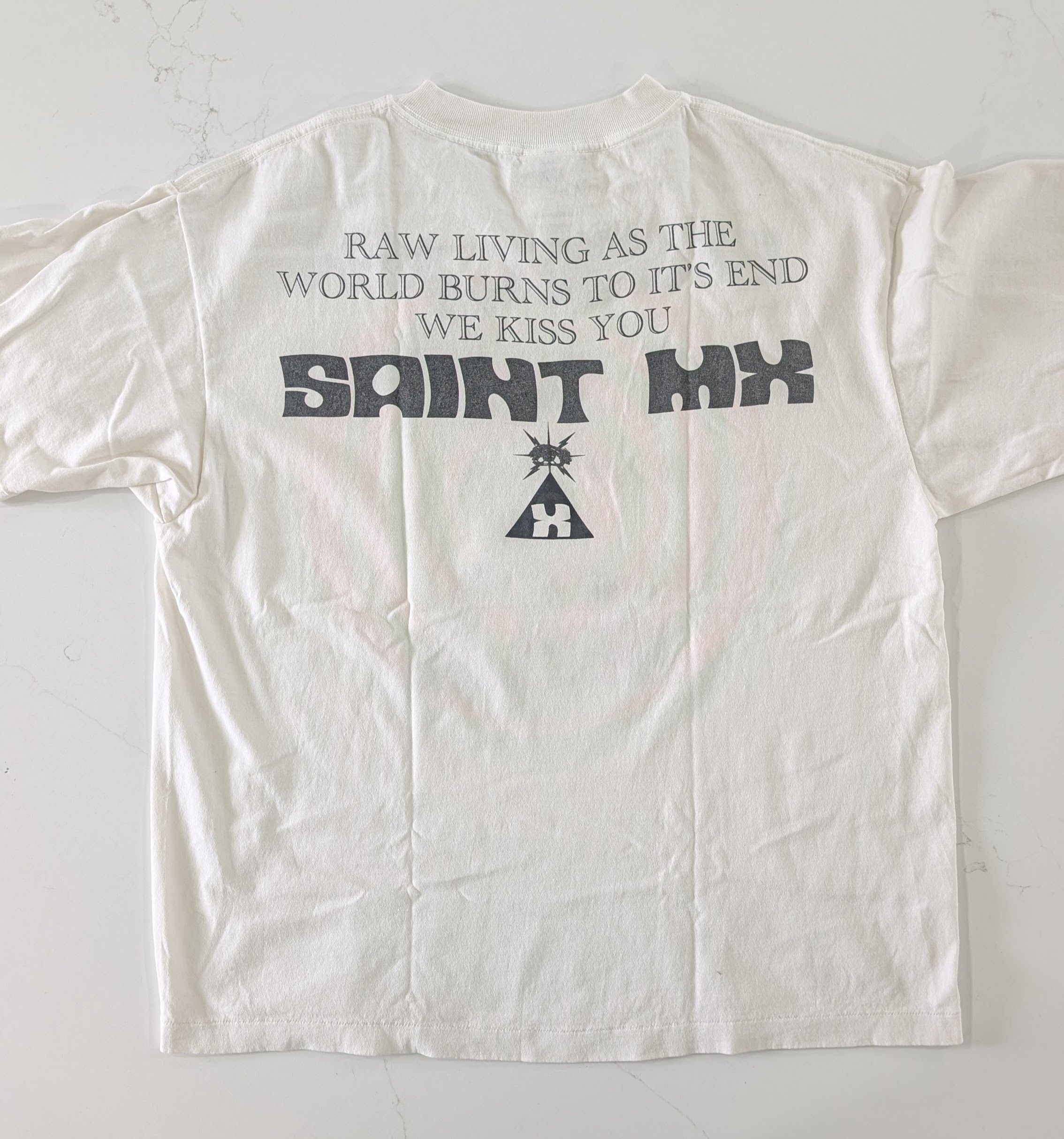 Saint Michael SAINT MICHAEL Saint MX T-Shirt White Size L Size US L / EU 52-54 / 3 - 2 Thumbnail