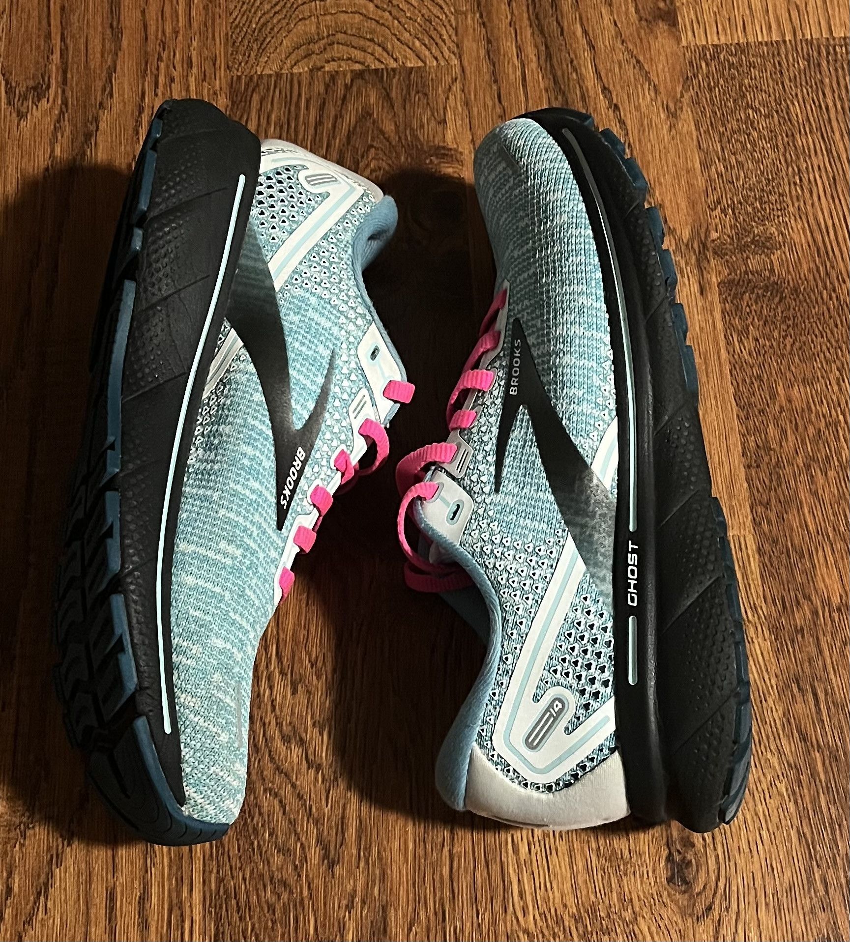 Brooks Brooks Ghost 14 Running Shoes Teal Pink Size US 7 / IT 37 - 3 Thumbnail