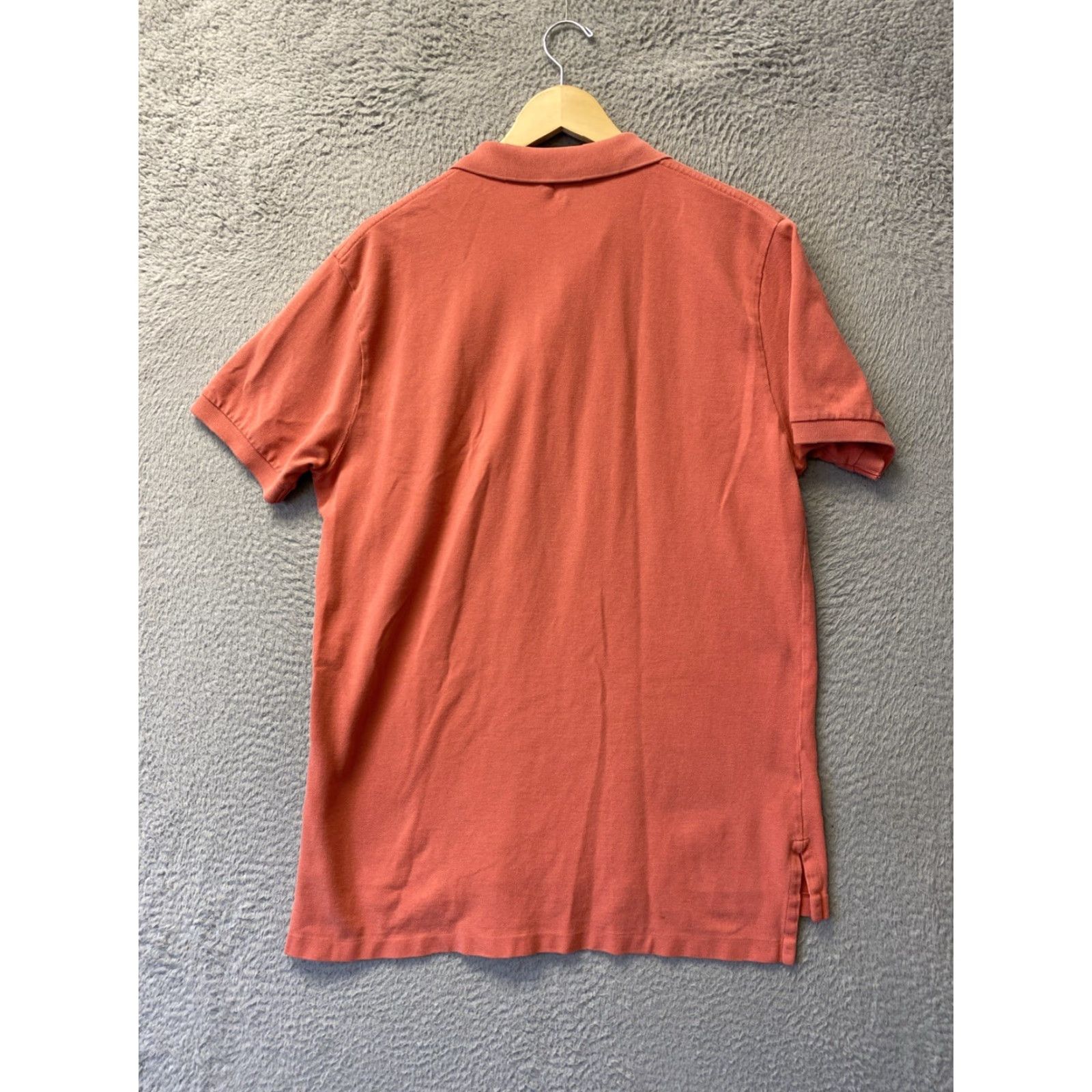 Polo Ralph Lauren Polo Ralph Lauren Shirt Adult L Coral Short Sleeve Button Collar Embroidered Cotton Mens Size US L / EU 52-54 / 3 - 6 Thumbnail