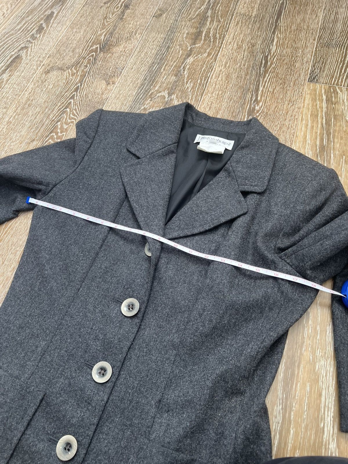 Vintage Yves saint laurent wool blazer jacket Size M / US 6-8 / IT 42-44 - 5 Thumbnail