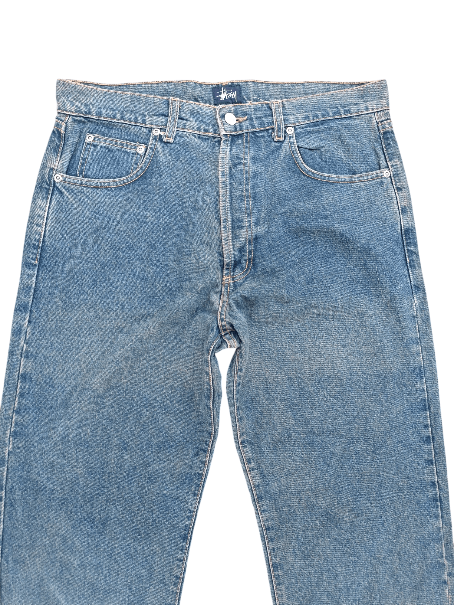 Stussy RARE Stussy International N.Y.L.T.L.A Denim Size US 34 / EU 50 - 11 Thumbnail