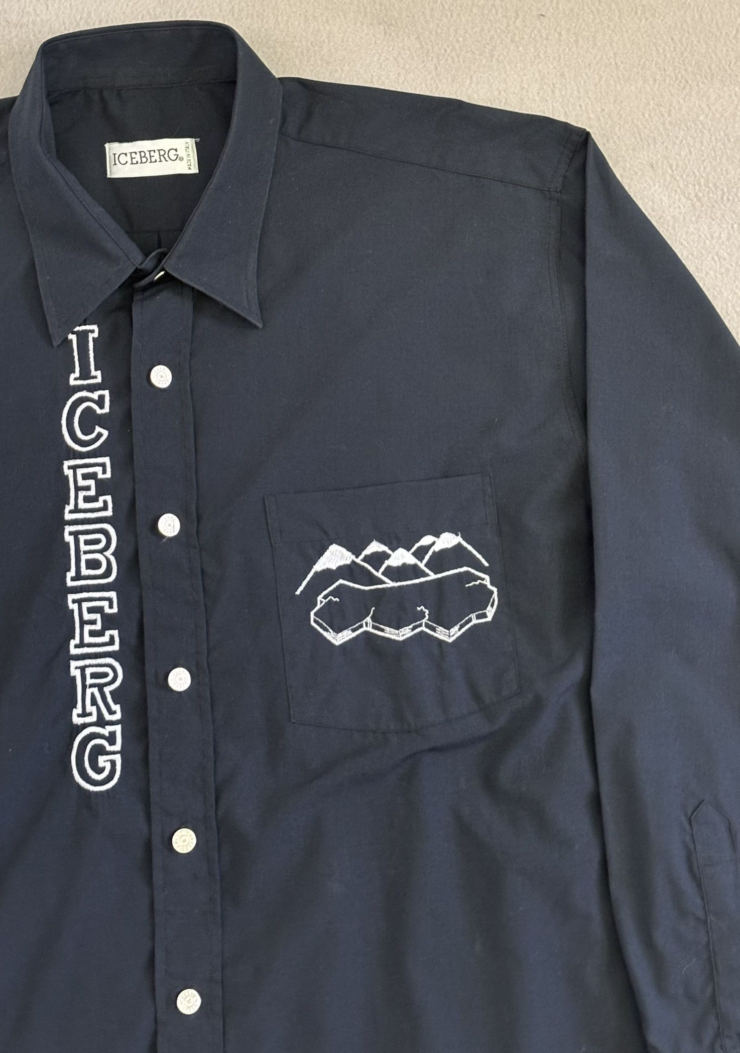 Iceberg Iceberg vintage shirt size XL Size US XL / EU 56 / 4 - 7 Thumbnail
