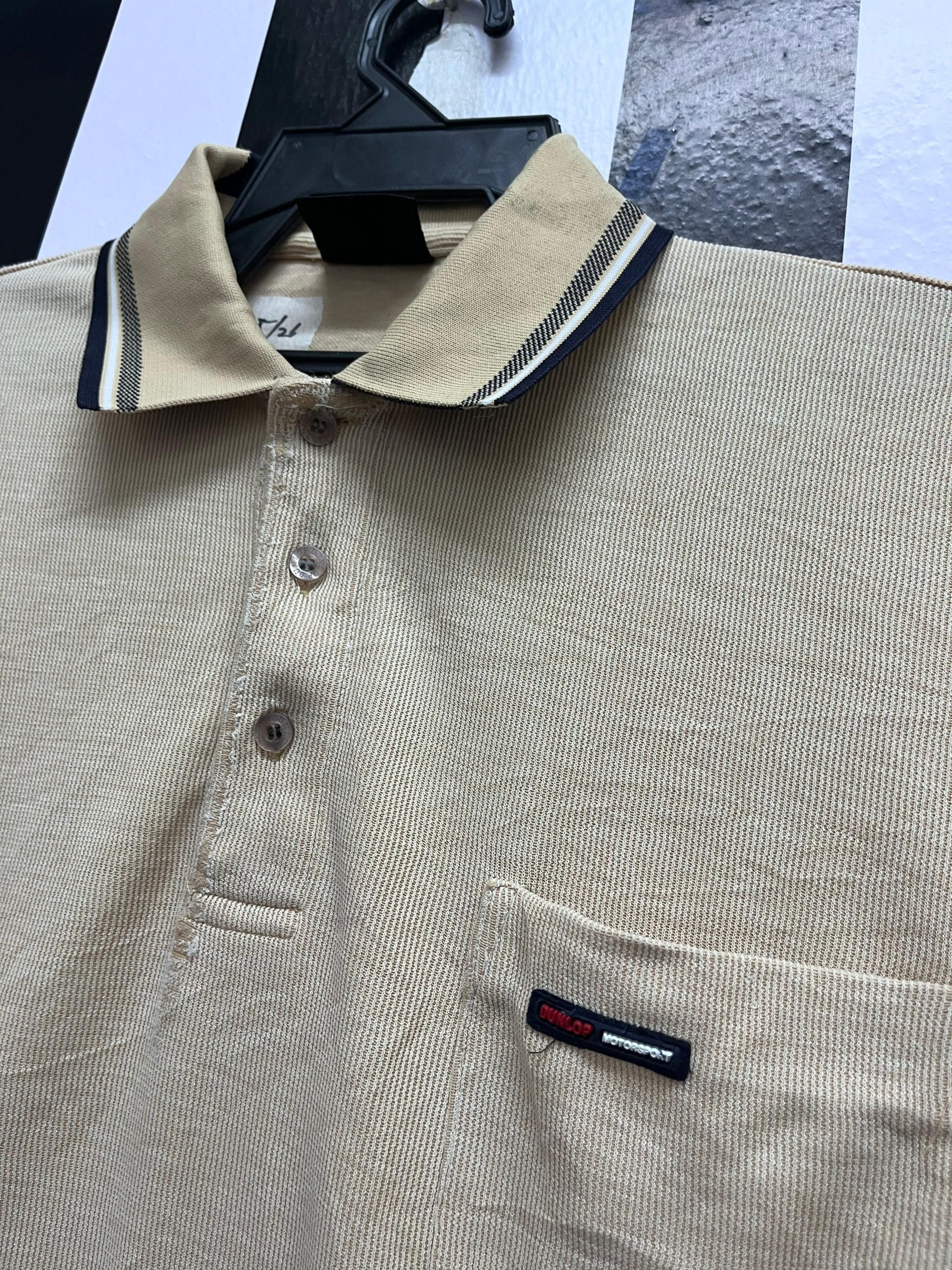 Dunlop Long sleeve polo shirt Dunlop Motorsport single pocket Size US M / EU 48-50 / 2 - 2 Thumbnail