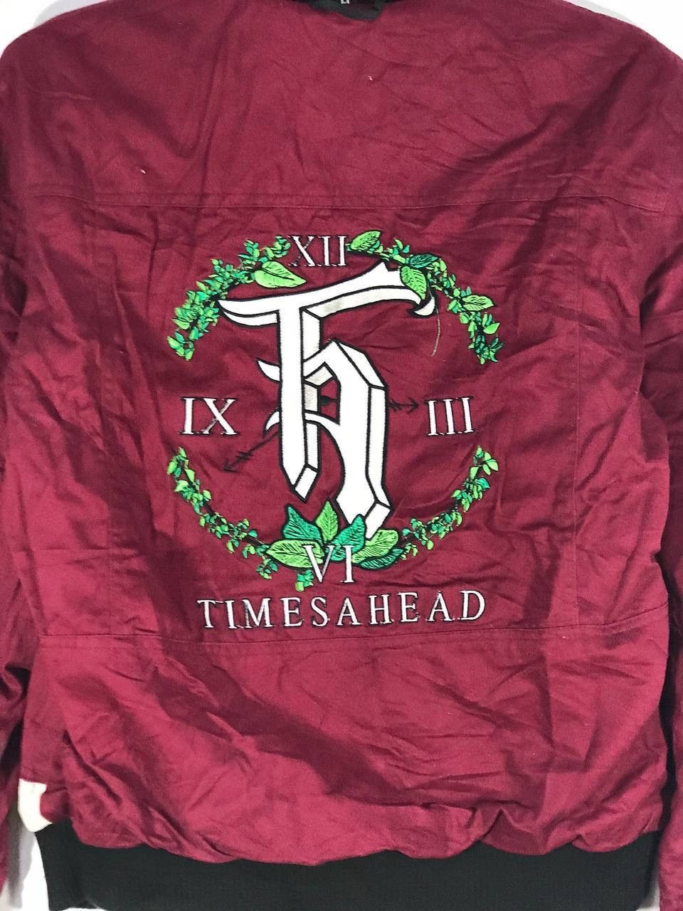 Vintage reversible suede jacket timesahead clock romanian number Size US M / EU 48-50 / 2 - 17 Thumbnail