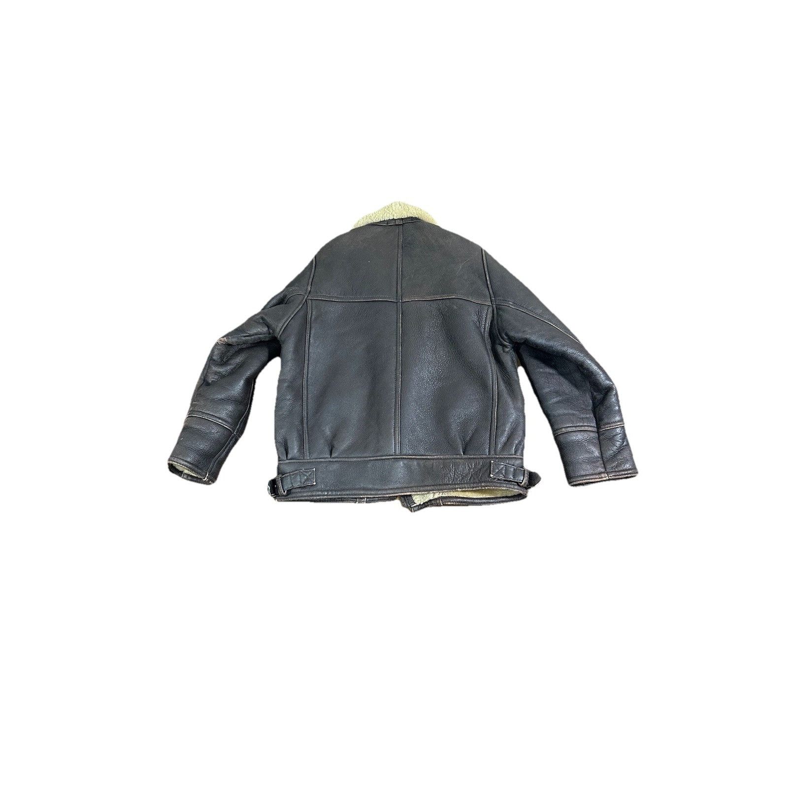 Vintage Vintage Sheepskin Shearling Jacket Coat Military Army Winter Size US M / EU 48-50 / 2 - 5 Thumbnail