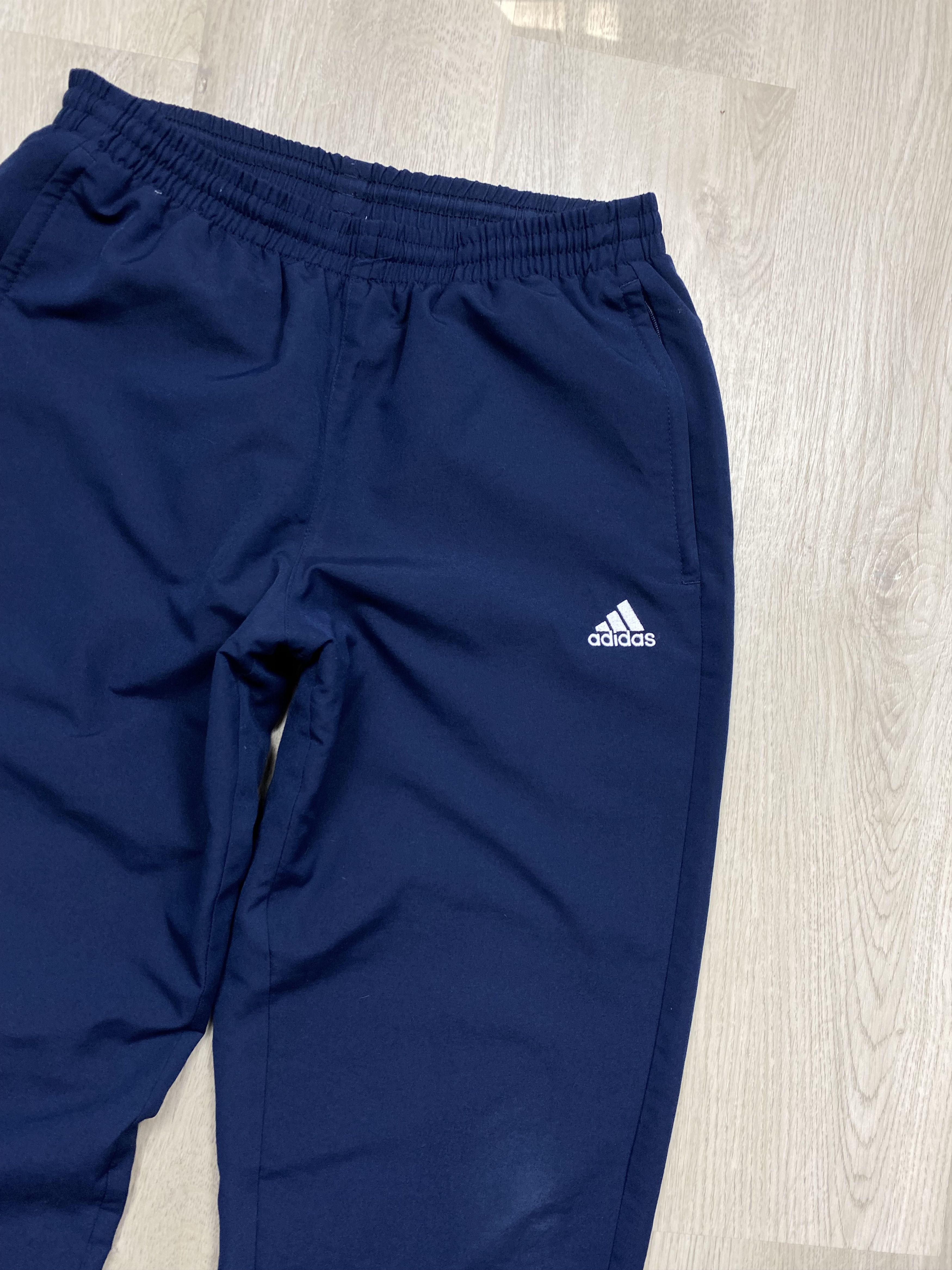 Adidas × Vintage Adidas Vintage Nylon Baggy Parachute Pants Y2K Size US 32 / EU 48 - 2 Thumbnail