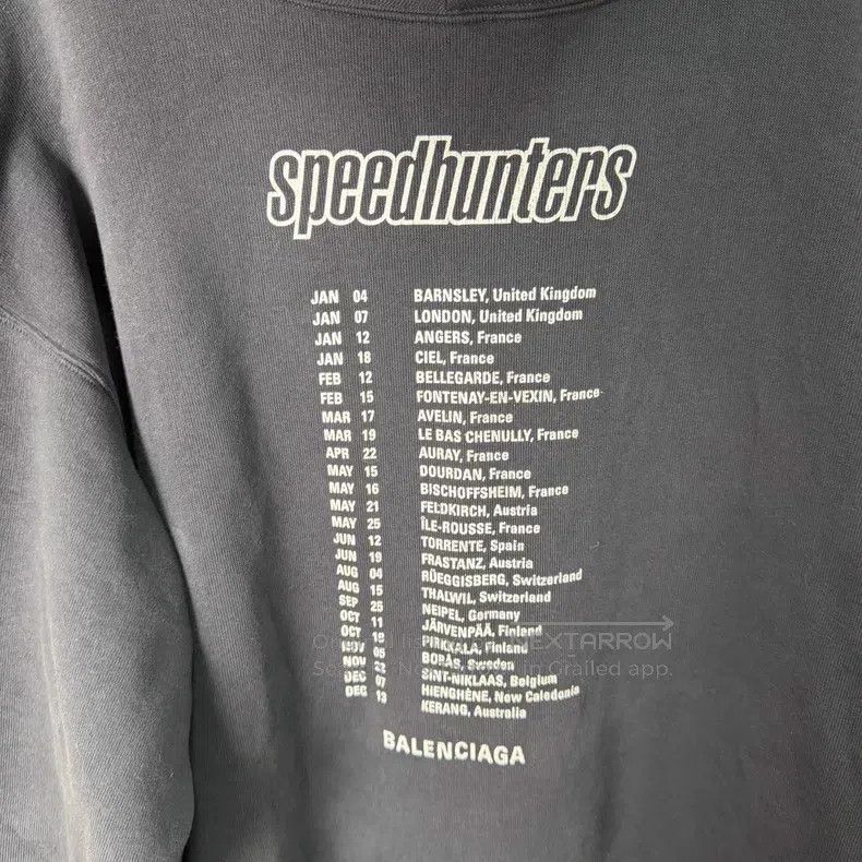 Balenciaga Balenciaga Alphabet Band Character Printed Hooded Long Sle Size US M / EU 48-50 / 2 - 8 Thumbnail