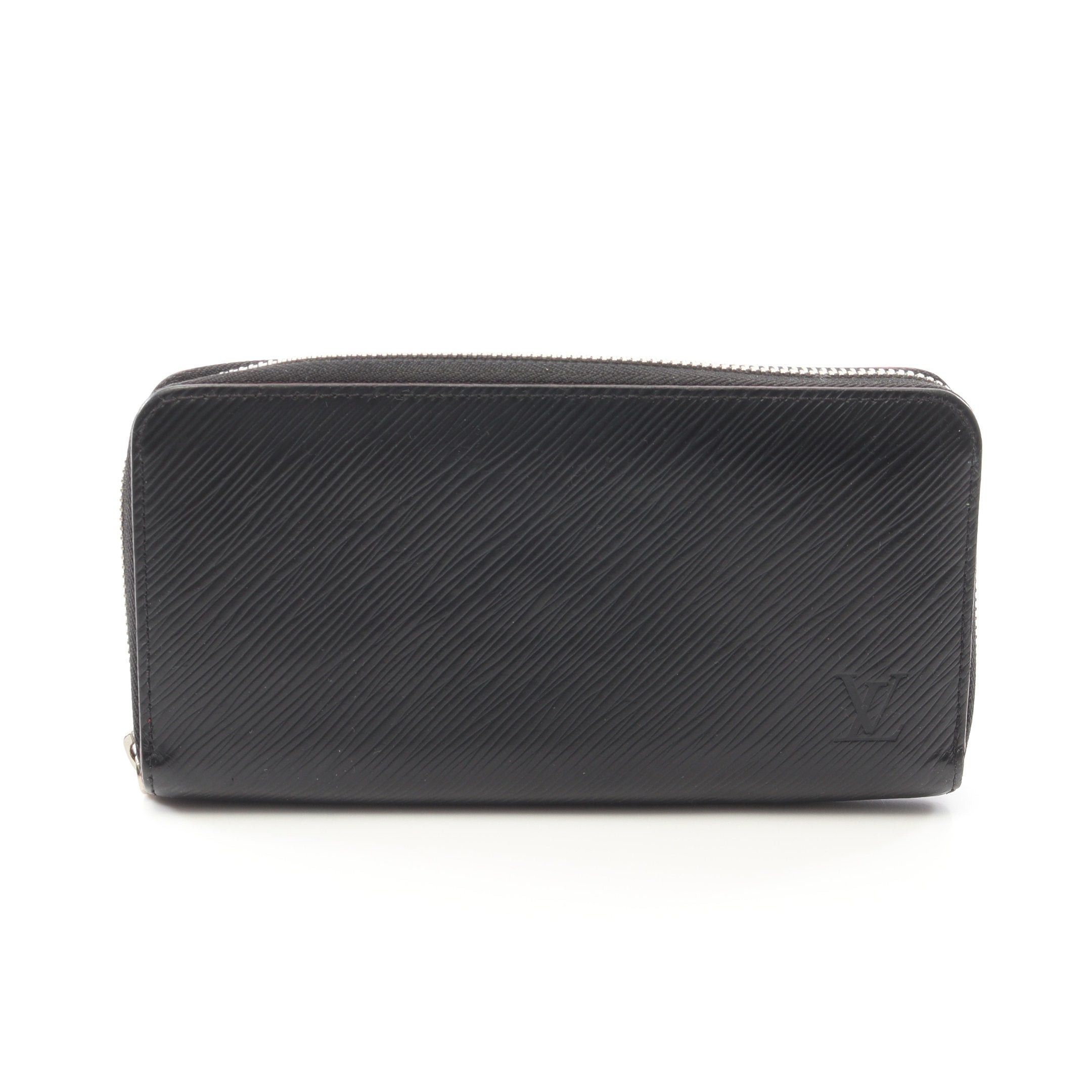 Louis Vuitton Louis Vuitton Zippy Wallet Epi Noir Hot Pink Round Zipper Long Leather Black Size ONE SIZE - 1 Thumbnail