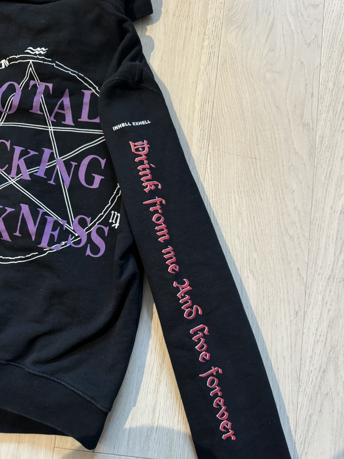 Vetements Vetements Total Fucking Darkness Hoodie Size US XS / EU 42 / 0 - 5 Thumbnail