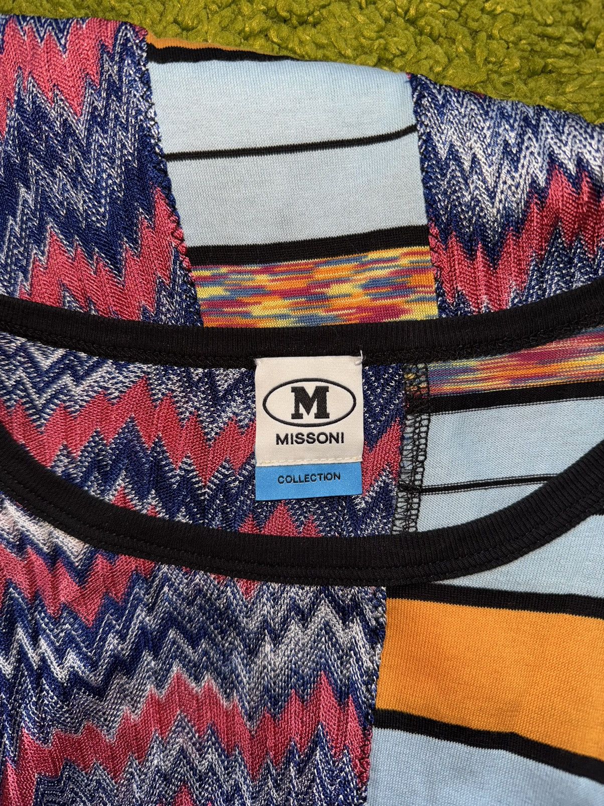 Designer × Missoni Missoni assymetric coloured maxi dress Size M / US 6-8 / IT 42-44 - 3 Thumbnail