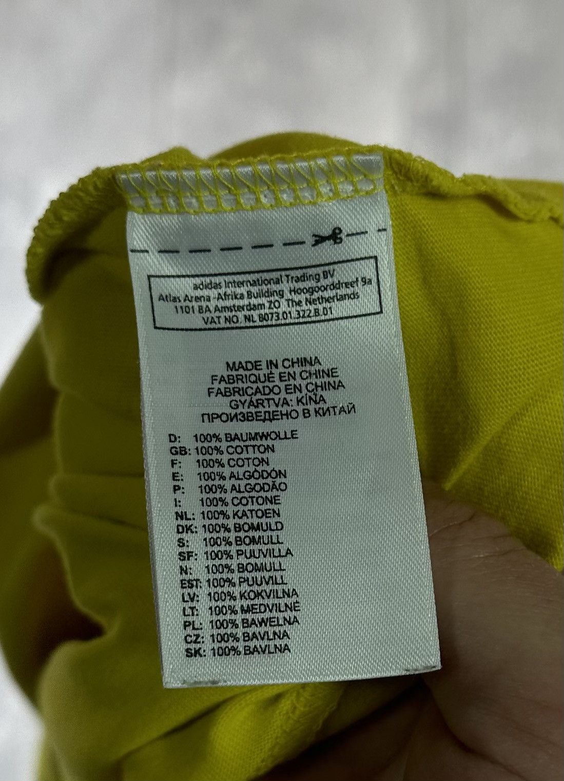 Adidas Adidas Brazil National Team 2010 Soccer Cotton Shirt Size US L / EU 52-54 / 3 - 9 Thumbnail
