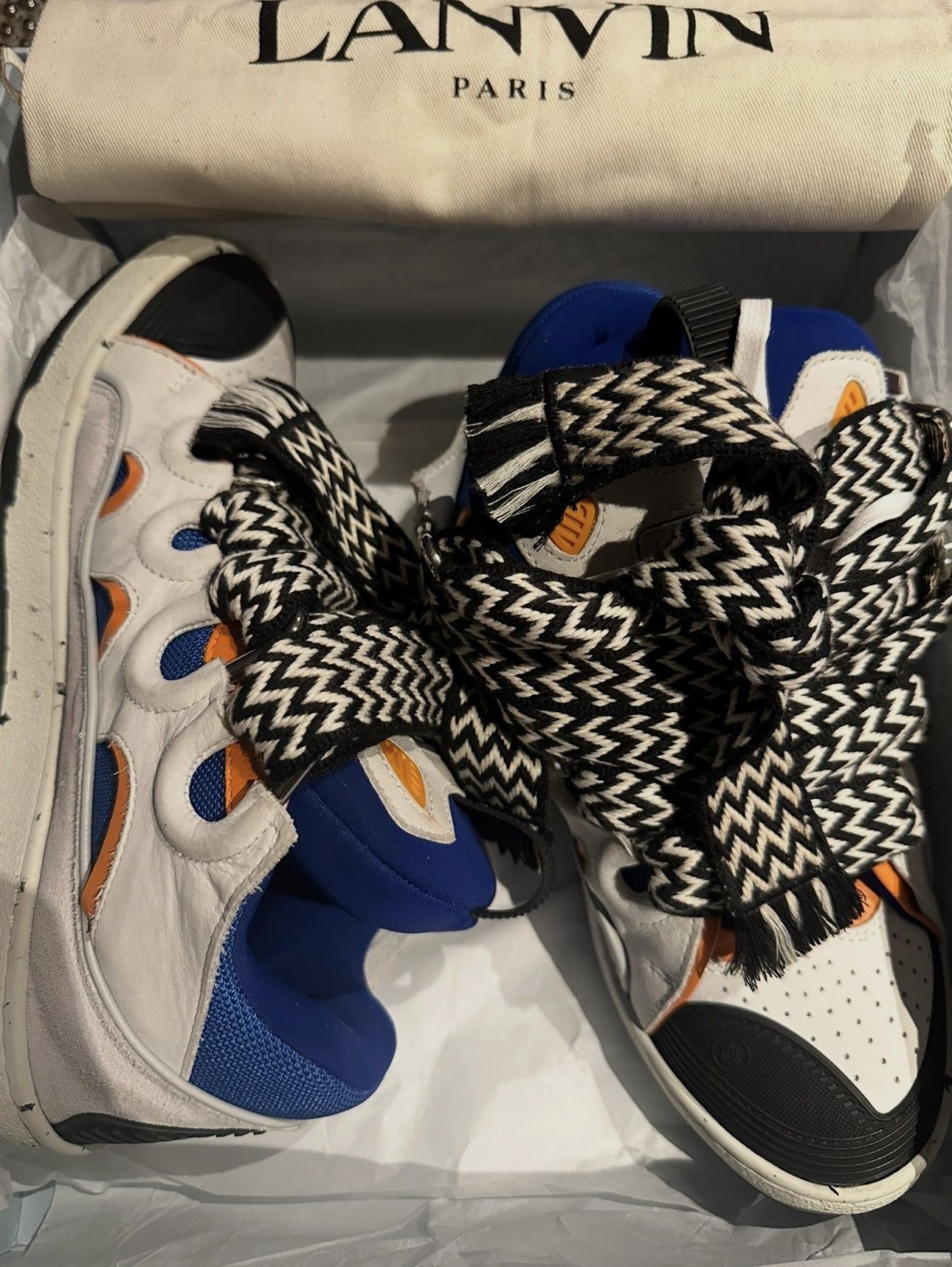 Lanvin Lanvin Curb Sneakers Size US 8.5 / EU 41-42 - 6 Thumbnail