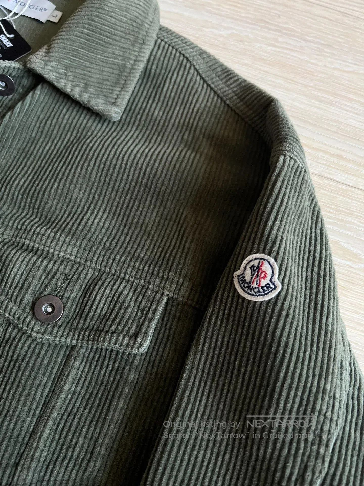 Moncler Moncler Corduroy Shirt Jacket. Size US L / EU 52-54 / 3 - 7 Thumbnail