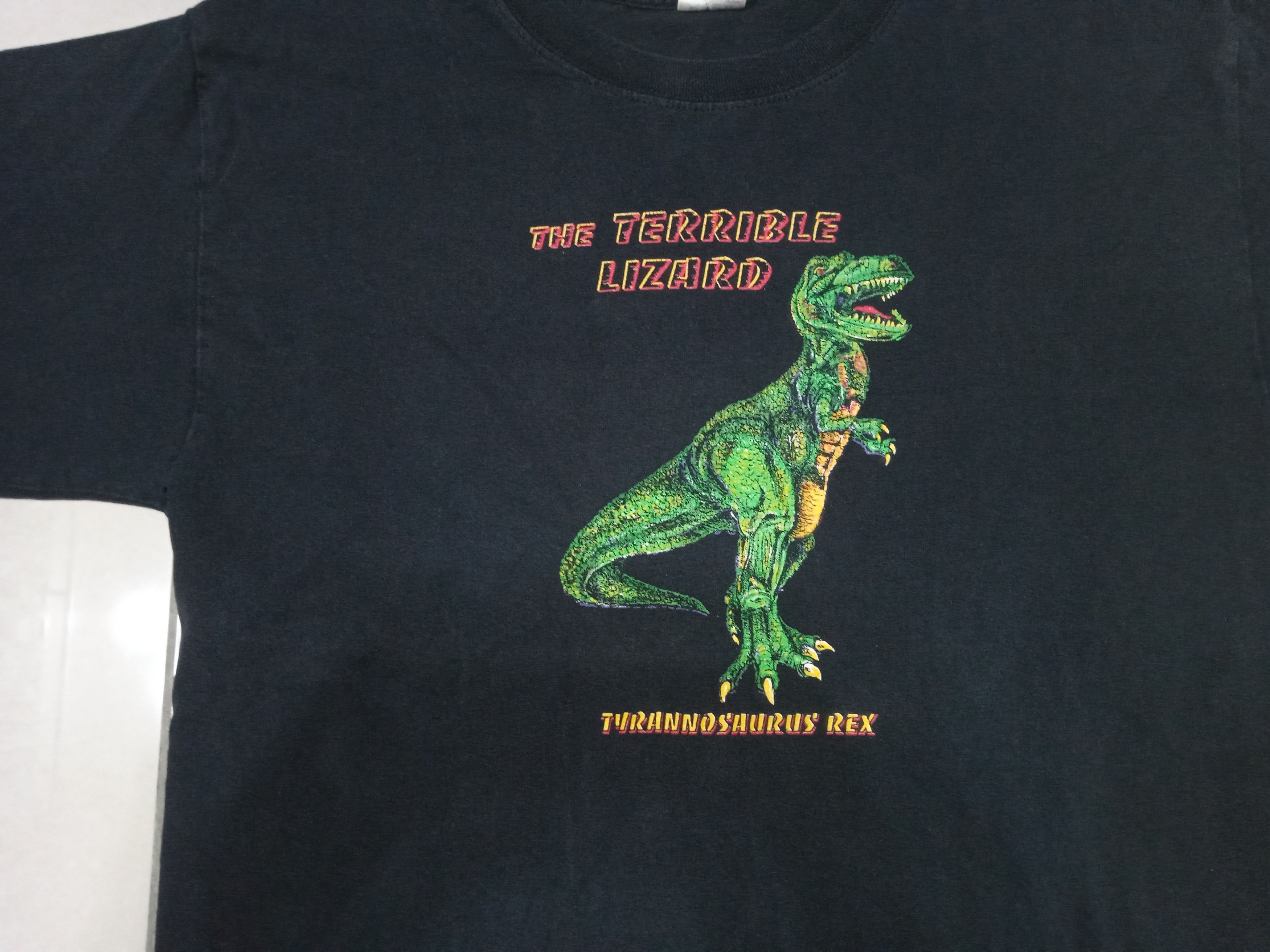 Other Vintage 2000s T-Rex Dinosaur T Shirt Y2K Size US L / EU 52-54 / 3 - 3 Thumbnail