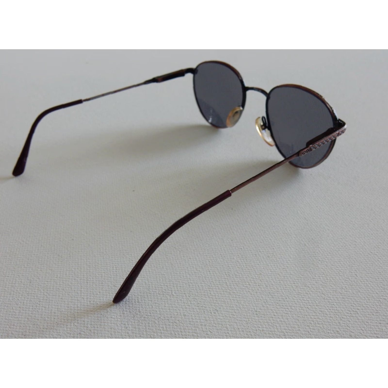 Evan Picone VINTAGE Evan Picone Sunglasses Unisex Adults Bronze-Pink-Purple 49x18 135mm Retro 80s Size ONE SIZE - 3 Thumbnail